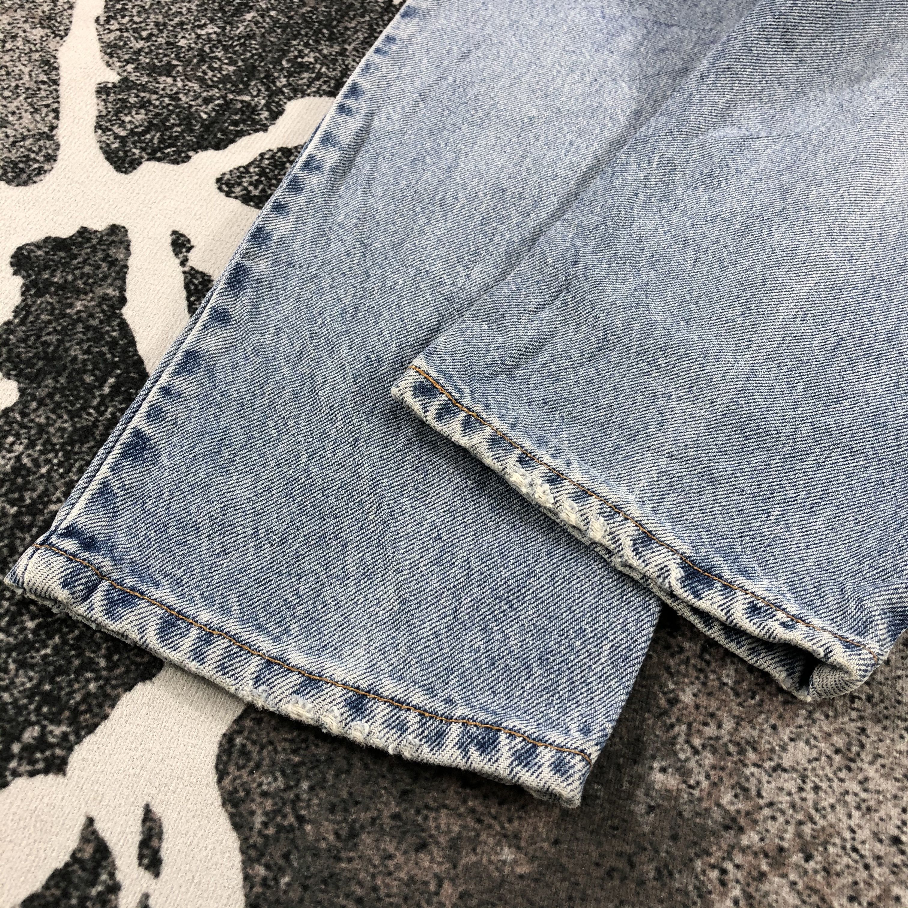 Levi's Vintage 90s Levi's 921 Jeans Medium Wash Denim KJ895 Size US 32 / EU 48 - 6 Thumbnail