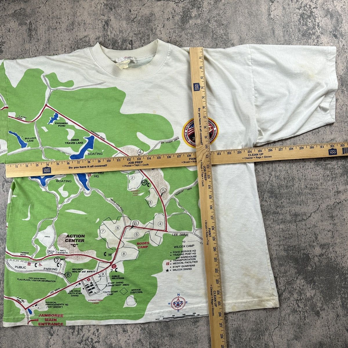 Vintage Vintage 2001 National Scout Jamboree Boy Scouts AOP T Shirt Size US L / EU 52-54 / 3 - 5 Thumbnail