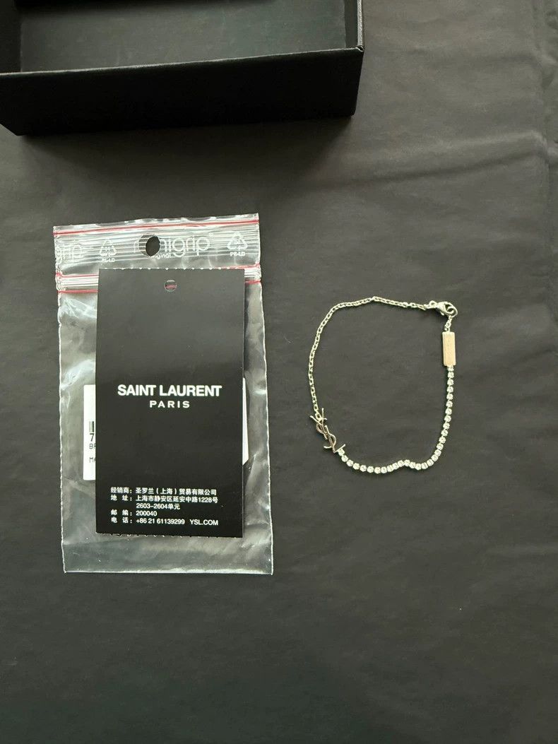 Saint Laurent Paris saint laurent parisRhinestone bracelet 2503-Nextarrow Size ONE SIZE - 1 Thumbnail