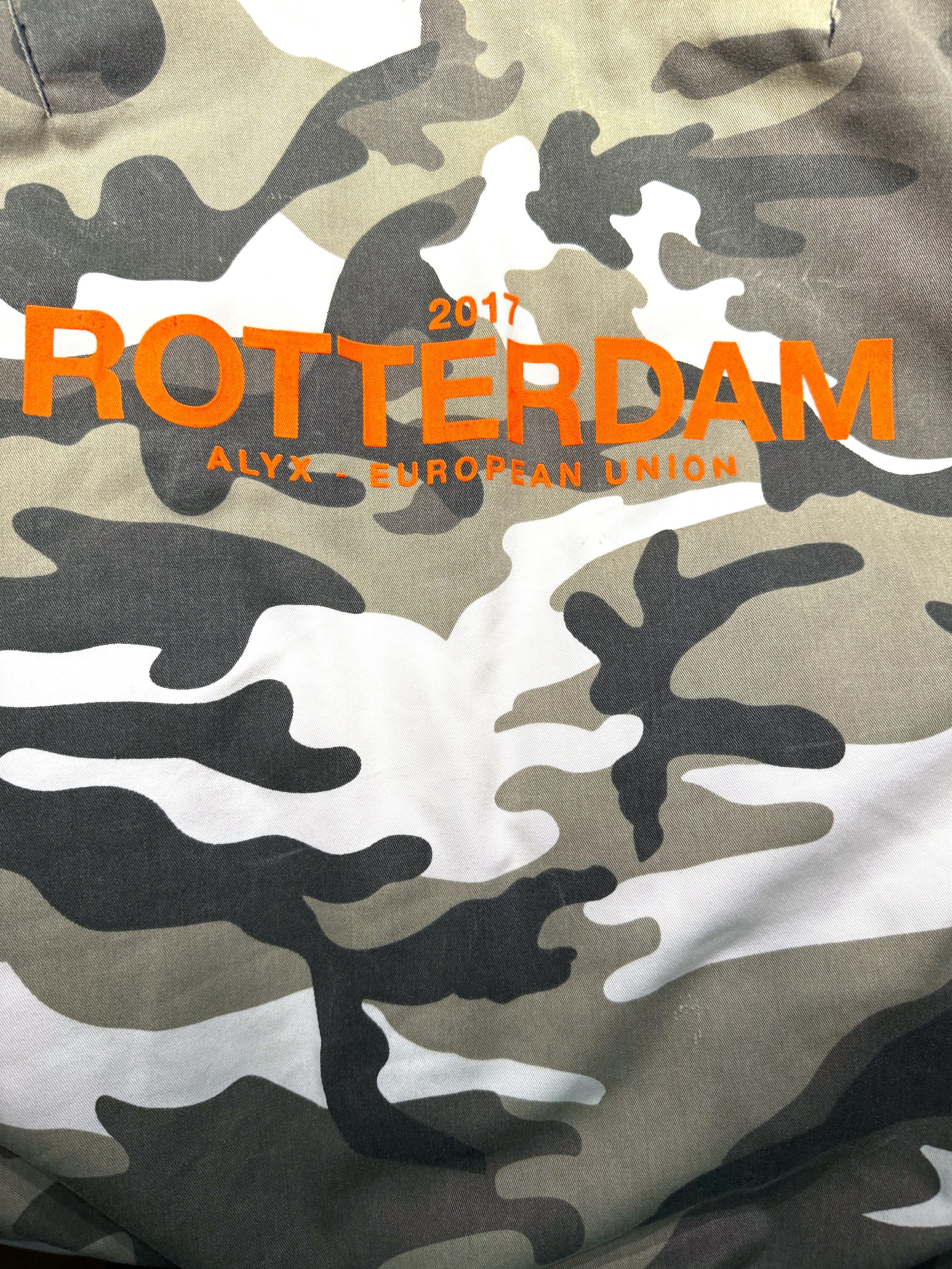 1017 ALYX 9SM X ANSH 46 2017 Limited Edition "Rotterdam" Bomber MA-1 SZ XL Size US XL / EU 56 / 4 - 6 Thumbnail