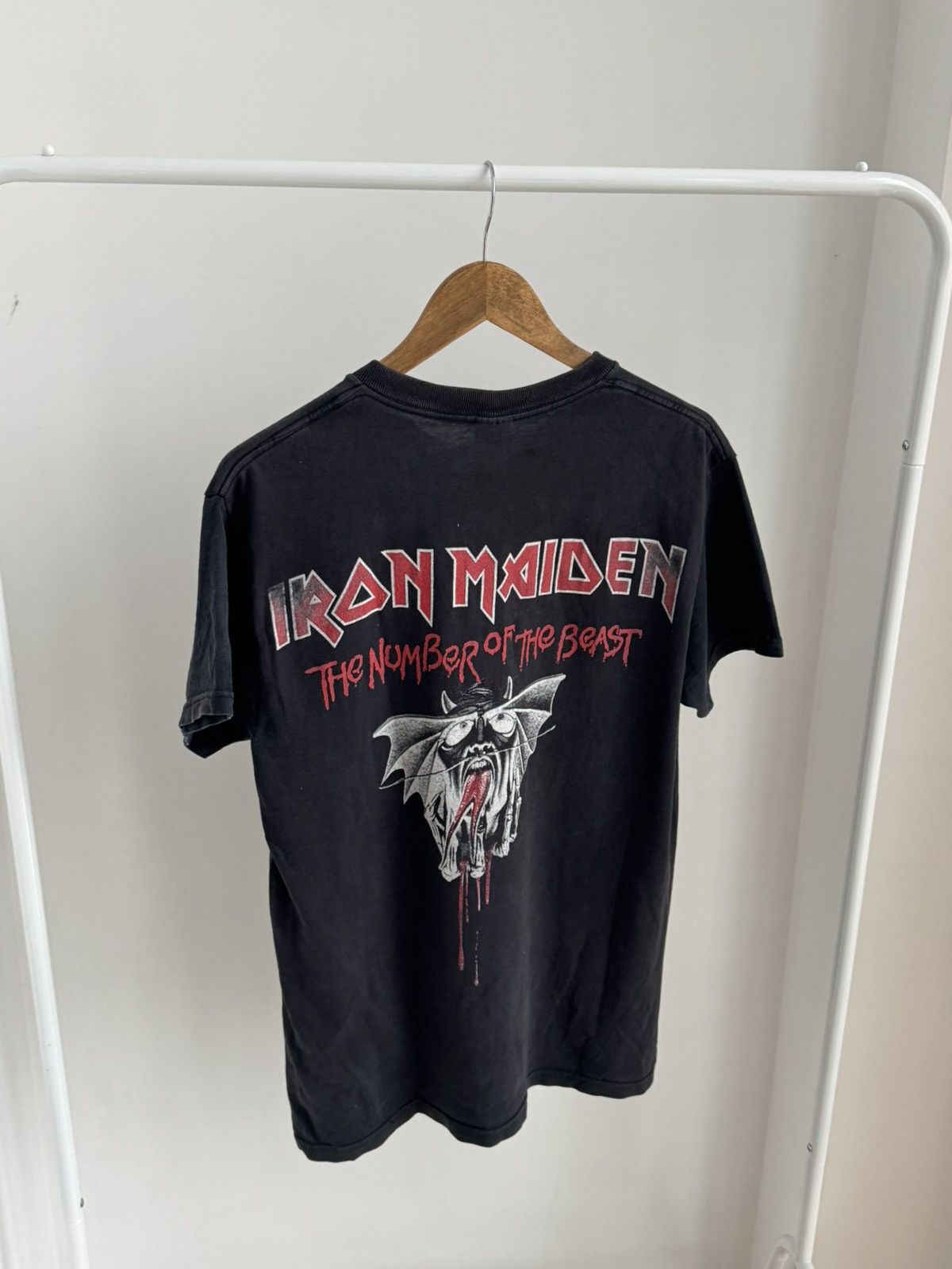 Band Tees Vintage Iron Maiden "TheNumber of the Beast" Rock Size US M / EU 48-50 / 2 - 12 Thumbnail