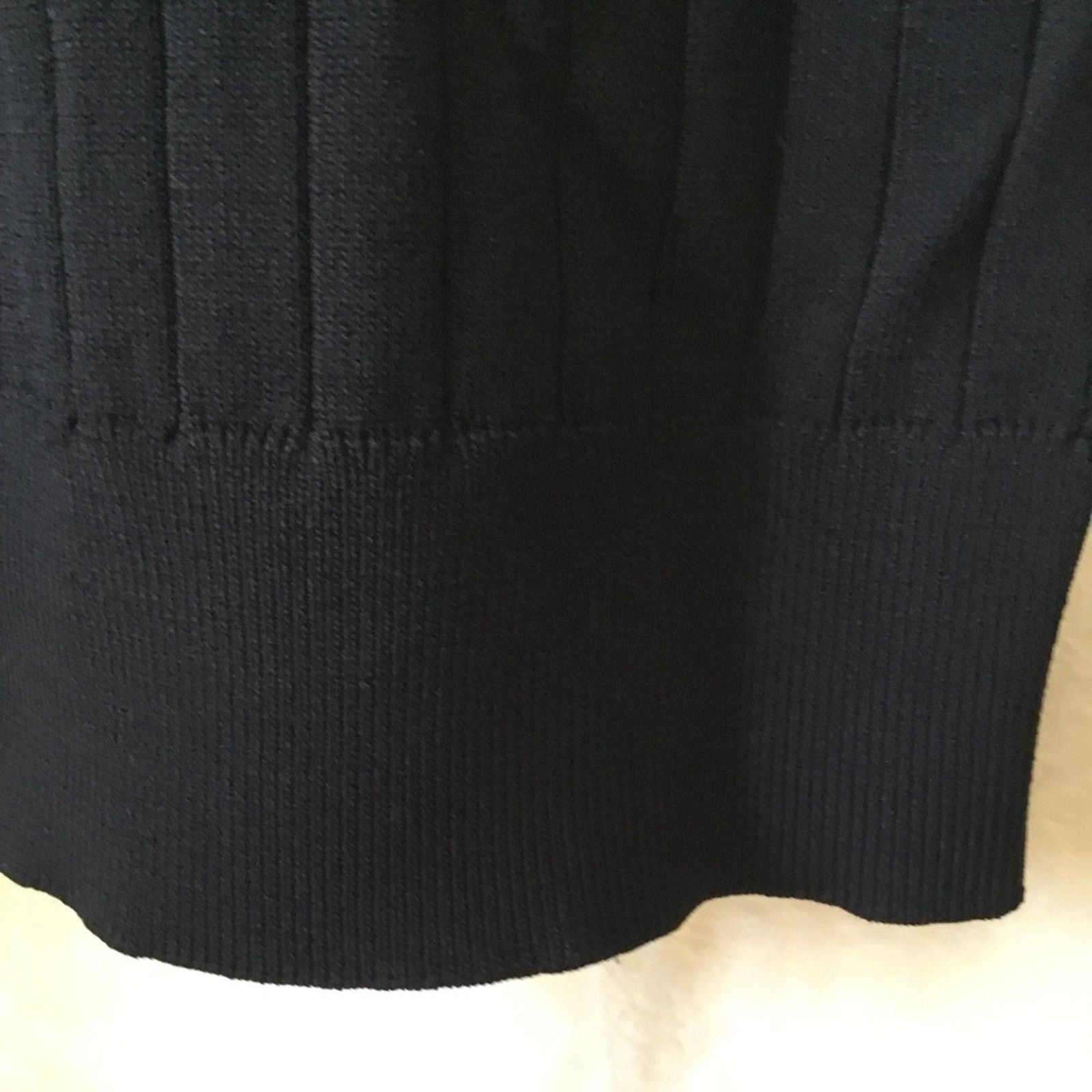 Mango MNG Black Long Sleeve w/ Embellished Shoulder Dress Size M / US 6-8 / IT 42-44 - 4 Thumbnail