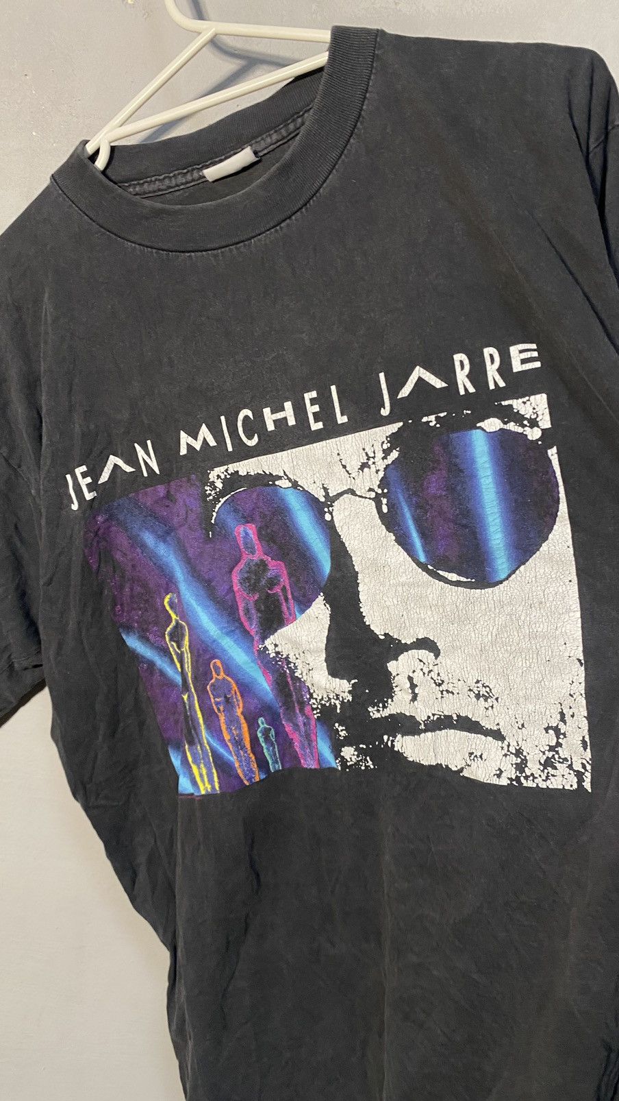 Jean Michel Jarre 1993 Europe Tour T-Shirt Vintage