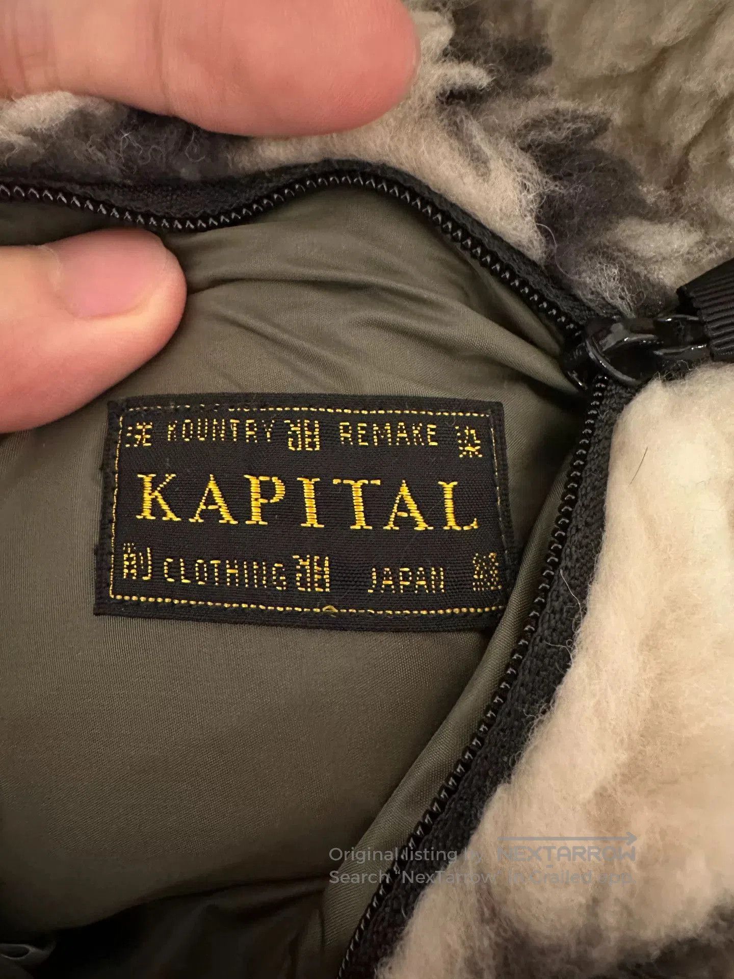 Kapital Kapital Reversible Fleece Jacket. Size US M / EU 48-50 / 2 - 6 Thumbnail