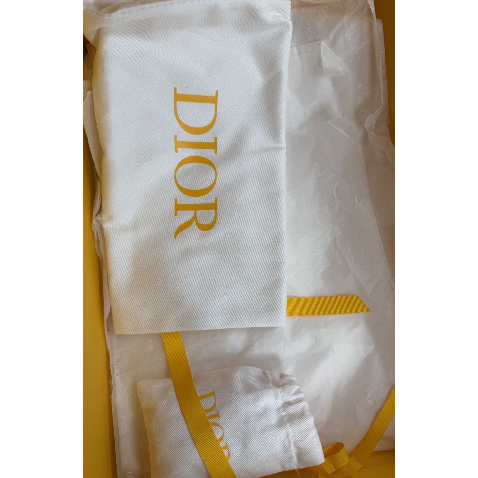 Dior Size 42EU/9US - Dior B27 World Tour Yellow NEW/RETAIL $1.4K! Size US 9 / EU 42 - 10 Thumbnail