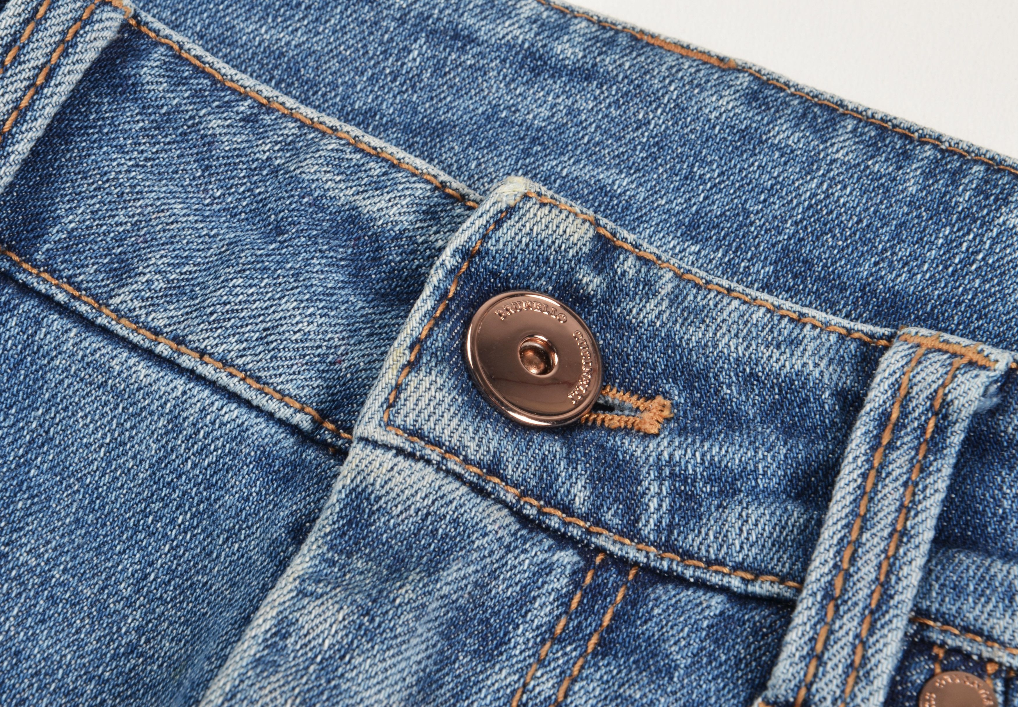 Brunello Cucinelli Brunello Cucinelli Blue The Boyish Tapered Hem Denim Jeans Size 30" / US 8 / IT 44 - 5 Thumbnail