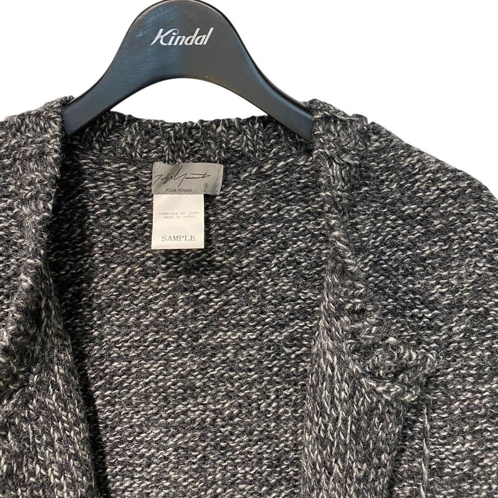 Yohji Yamamoto Yohji Yamamoto pour homme 21AW/Wool knit/Vest Size US XXL / EU 58 / 5 - 6 Thumbnail