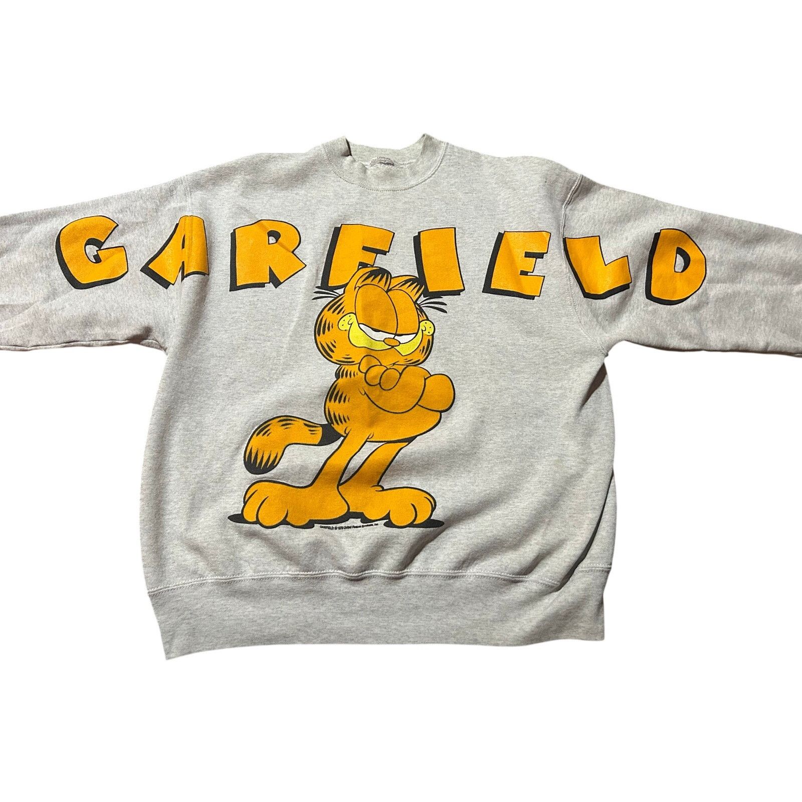 Vintage True vintage, very rare 1978 GARFIELD crew neck sweatshirt Size US XL / EU 56 / 4 - 1 Thumbnail