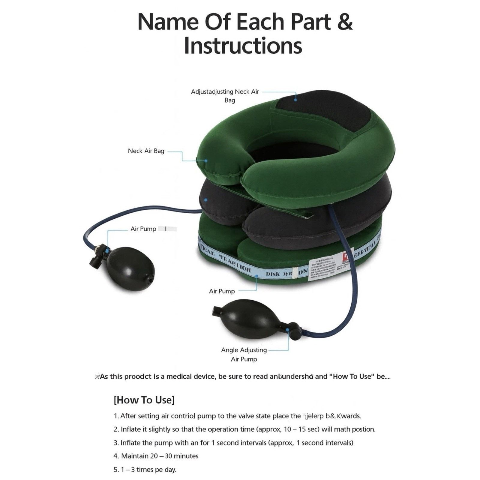 & Other Stories DISK -ONE Cervical Traction Hyundai Medical Advanced 2 Pump Size ONE SIZE - 2 Thumbnail