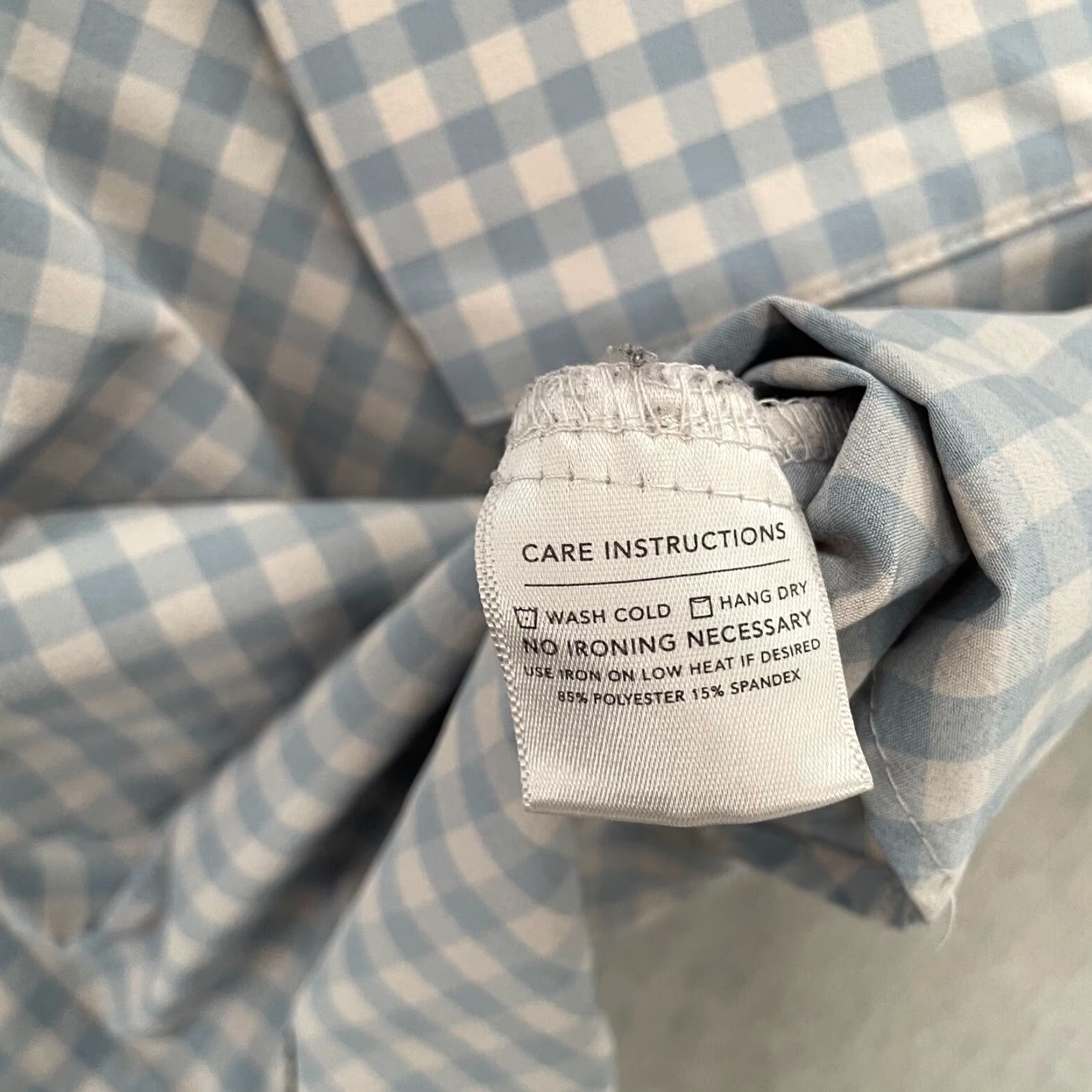 Mizzen+Main Mizzen Main Shirt Adult Blue Check Button Up Performance Stretch Men Extra Large XL Size US XL / EU 56 / 4 - 6 Thumbnail