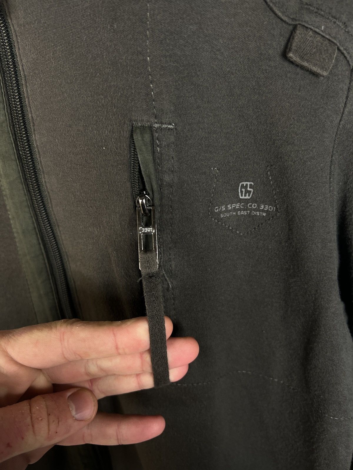 G-Star Vintage G Star Raw Full Zip Jamper Sweatshirt Size US XL / EU 56 / 4 - 5 Thumbnail