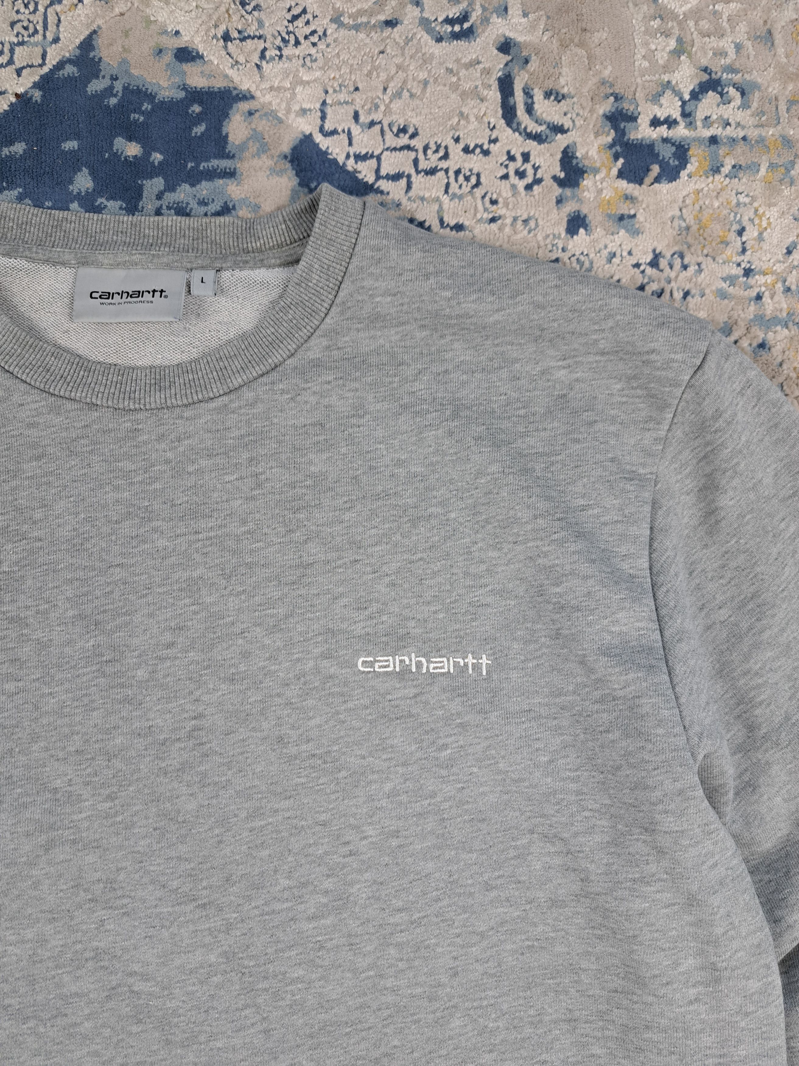 Carhartt Carhartt Script Embroidery Sweatshirt Basic Crewneck Size US L / EU 52-54 / 3 - 2 Thumbnail