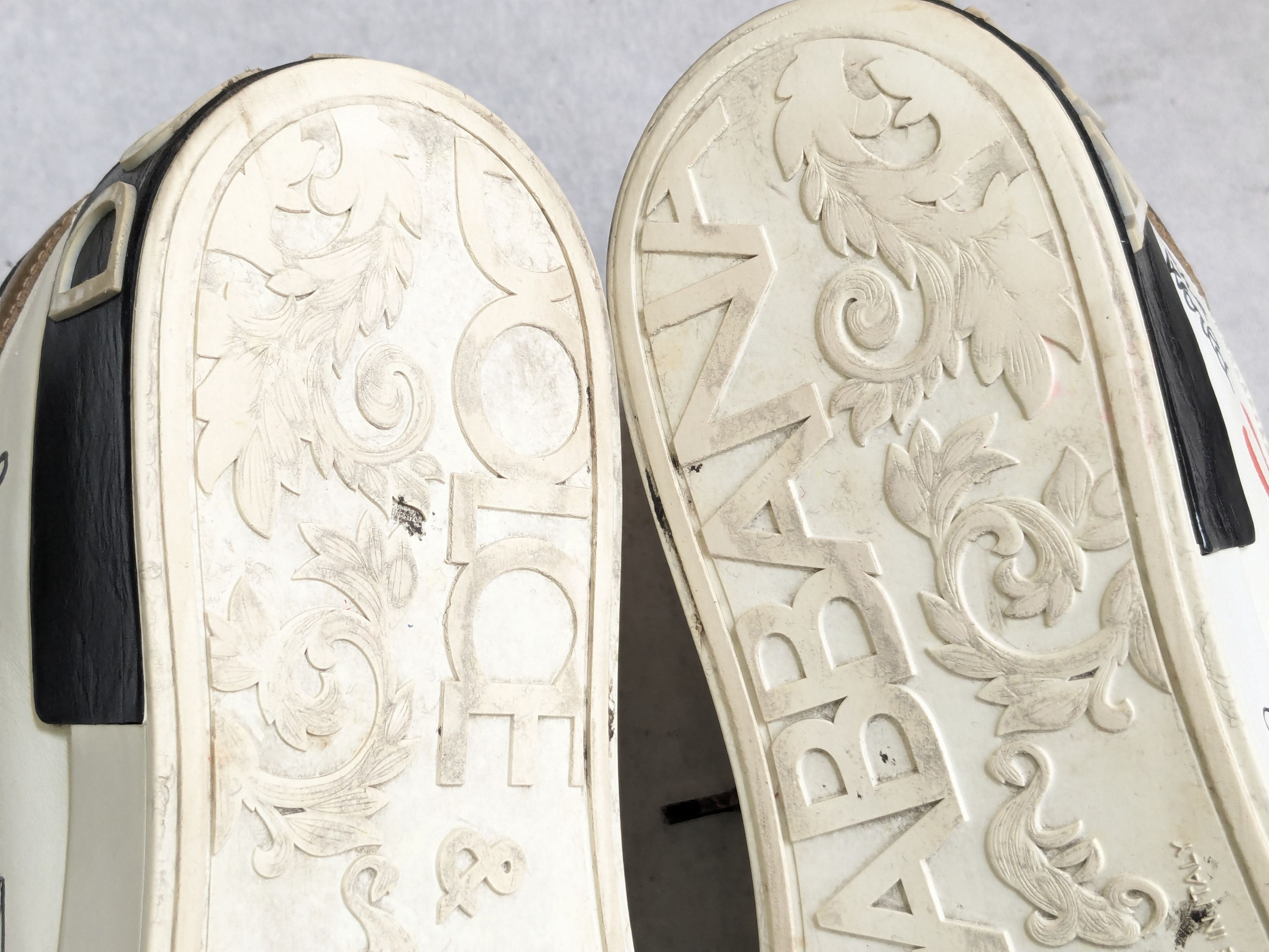 Dolce & Gabbana Dolce & Gabbana Portofino Sneakers White 11 Crown King Size US 11 / EU 44 - 18 Thumbnail