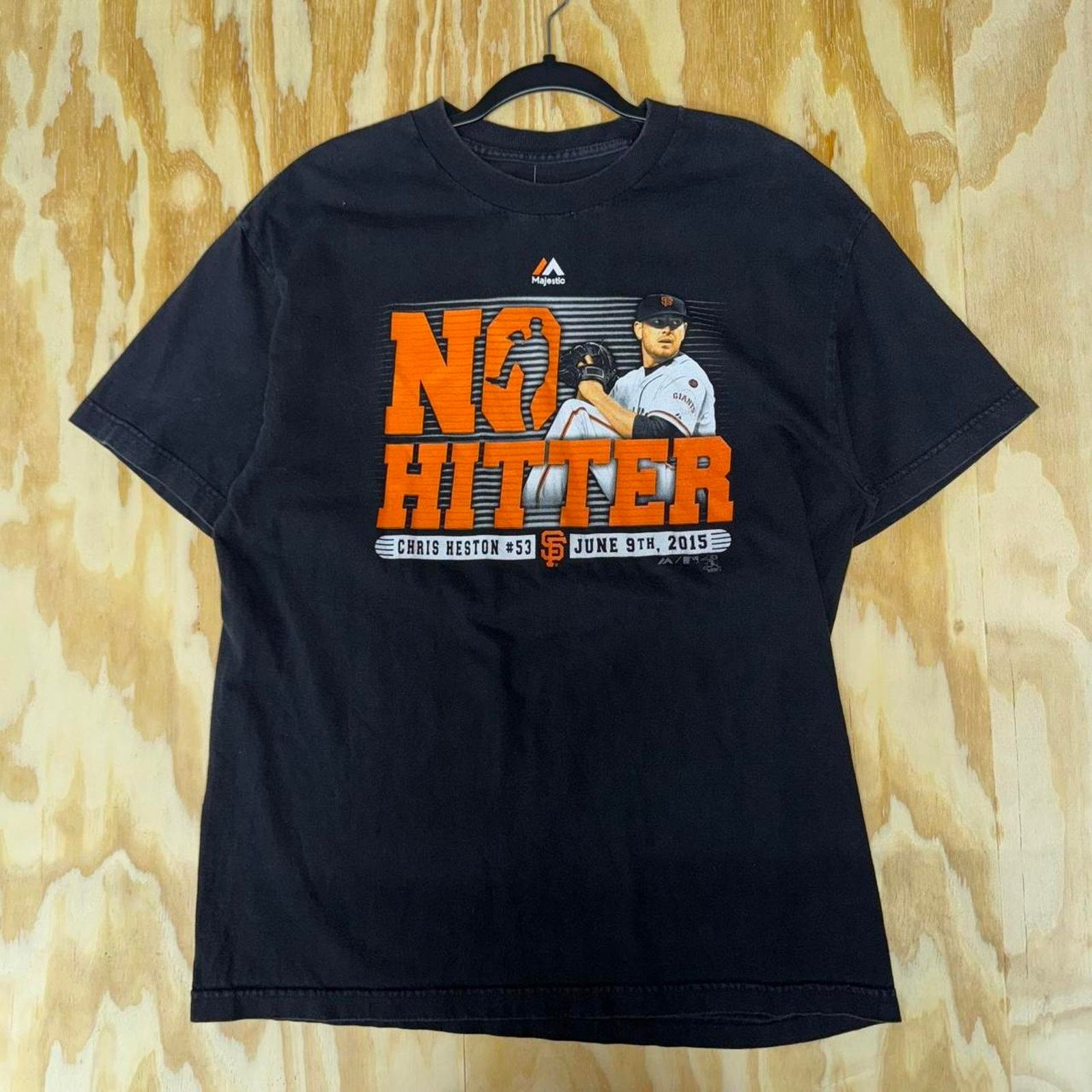 Vintage Vintage y2k chris heston no hitter san francisco giants tee Size US XL / EU 56 / 4 - 1 Thumbnail