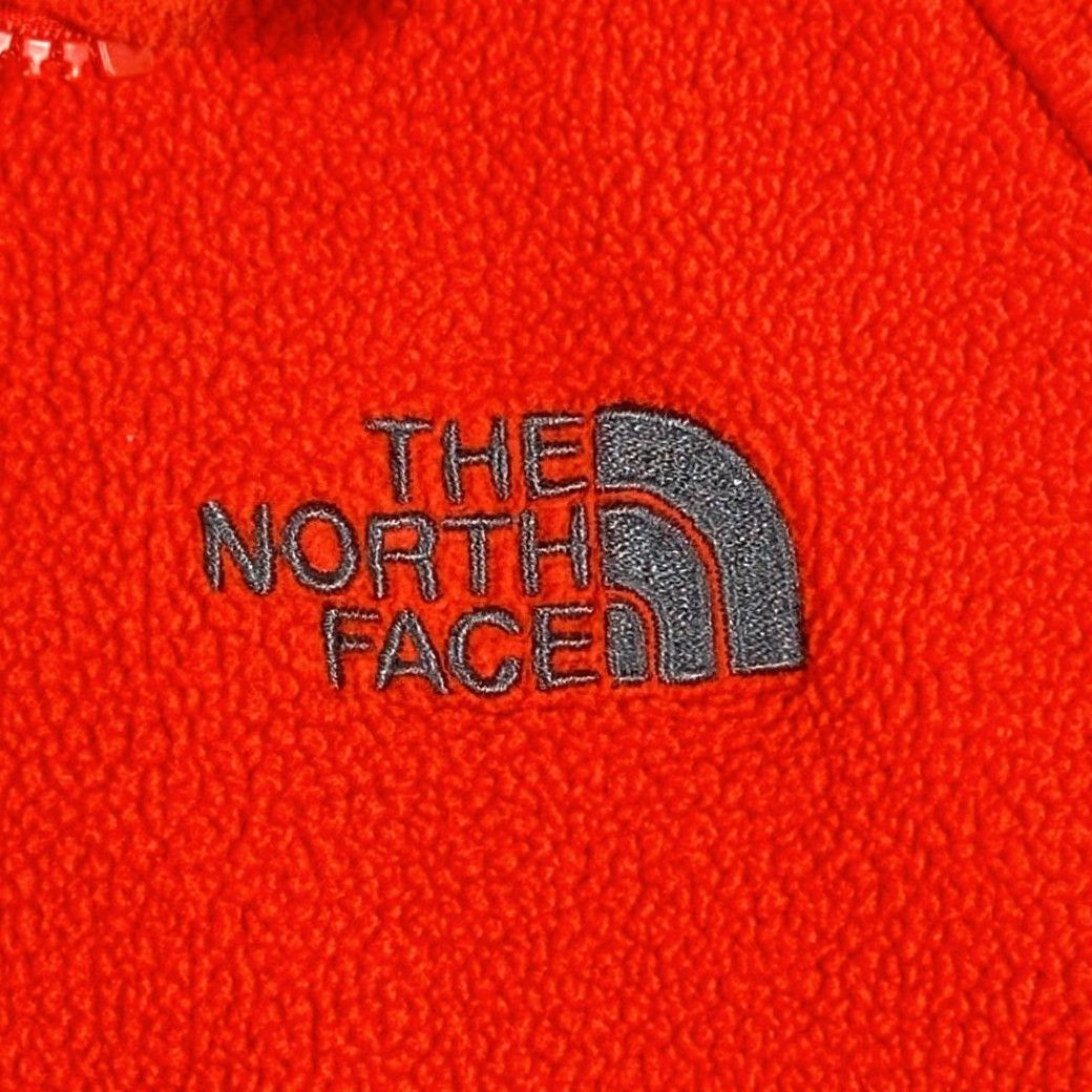 The North Face The North Face Jacket Men M Orange Gray Fleece Colorblock Outdoor Hiking Full Zip Embroidered Logo Pockets Casual Size US M / EU 48-50 / 2 - 4 Thumbnail