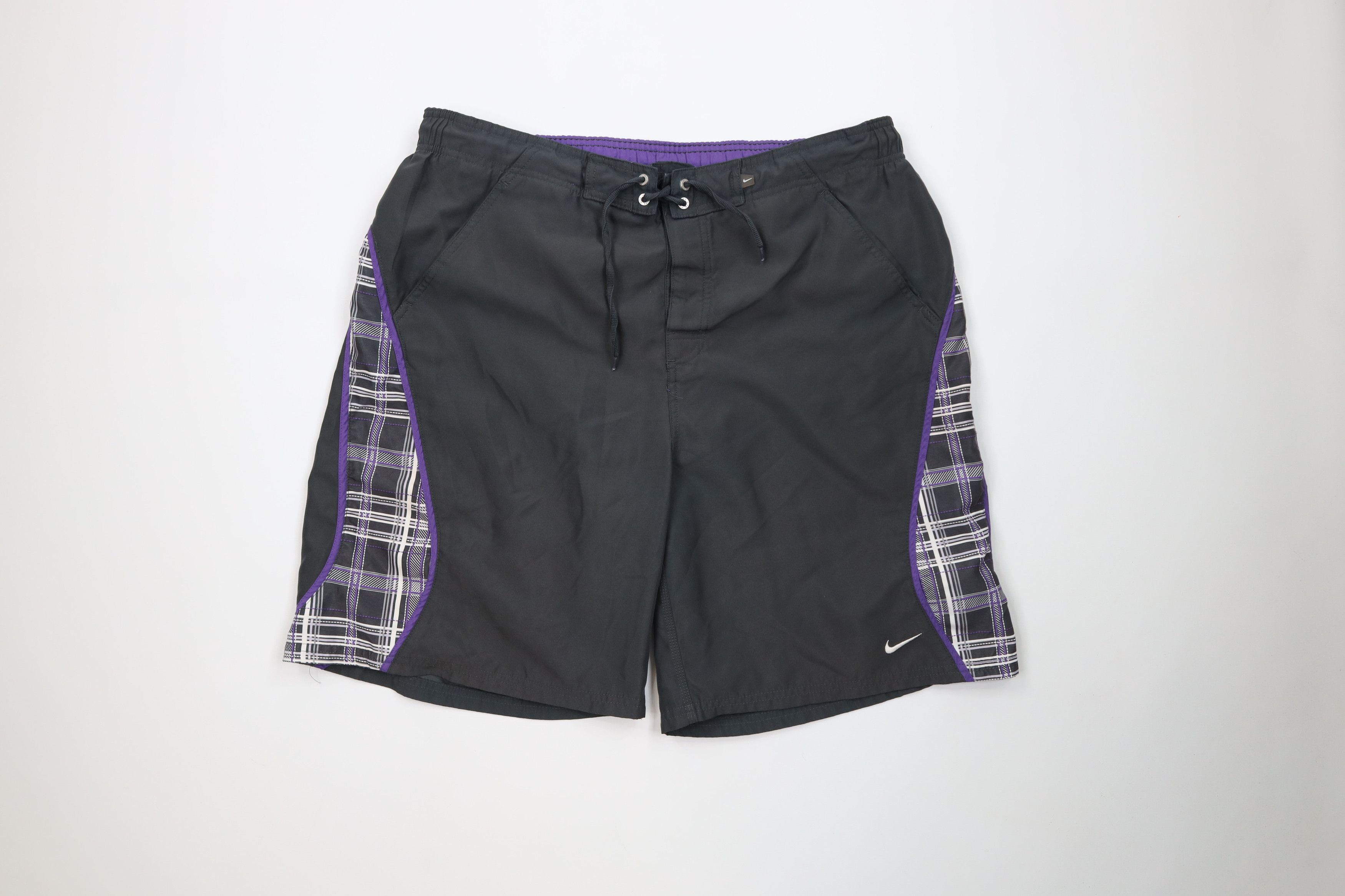Vintage Vintage Y2K Travis Scott Mini Swoosh Lined Shorts Trunks Size US 34 / EU 50 - 1 Thumbnail