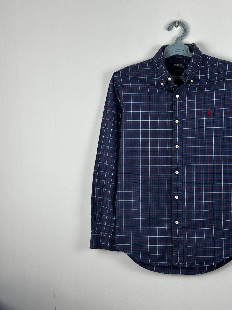 Polo Ralph Lauren Polo Ralph Lauren Plaid Oxford Luxury Long Sleeve Shirt Size US S / EU 44-46 / 1 - 2 Thumbnail