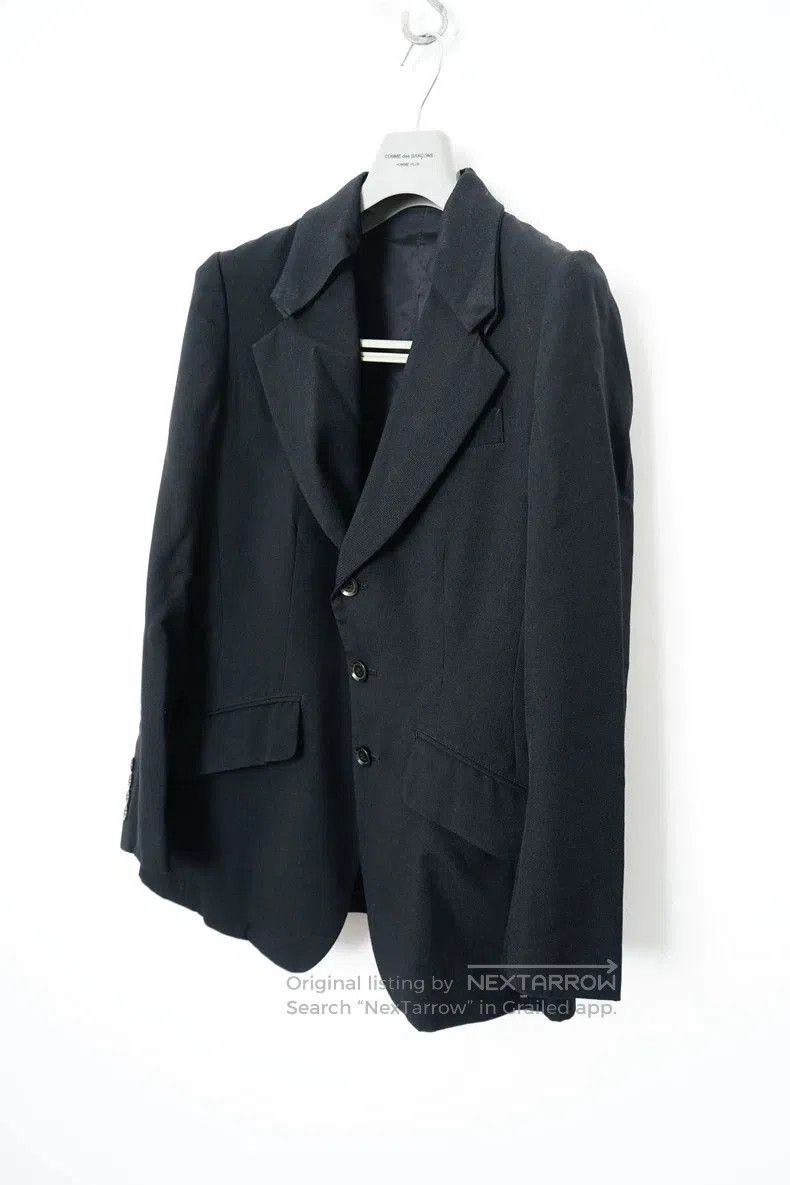 Yohji Yamamoto Yohji Yamamoto Detachable Collar Blazer. Size US XS / EU 42 / 0 - 2 Thumbnail