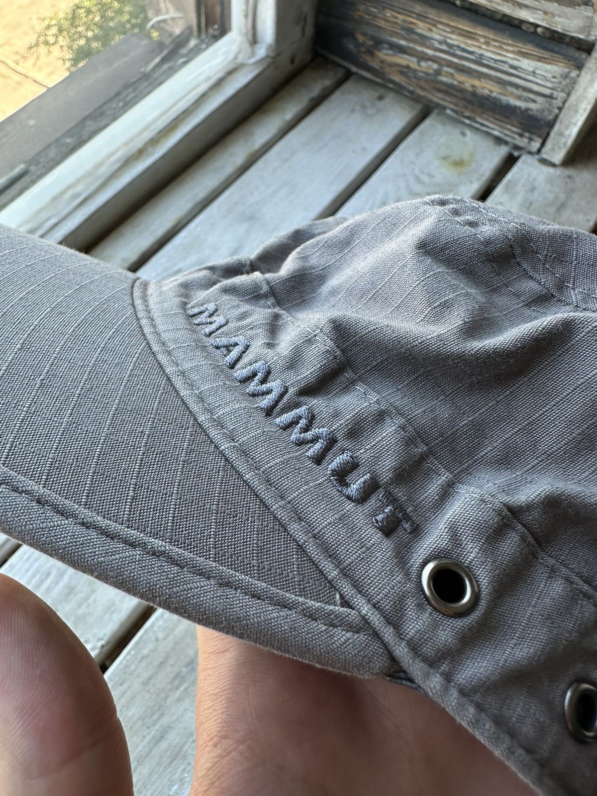 Mammut × Vintage Vintage MAMMUT Cap skull hat big logo 2 OUTDOOR LIFE Size ONE SIZE - 6 Thumbnail