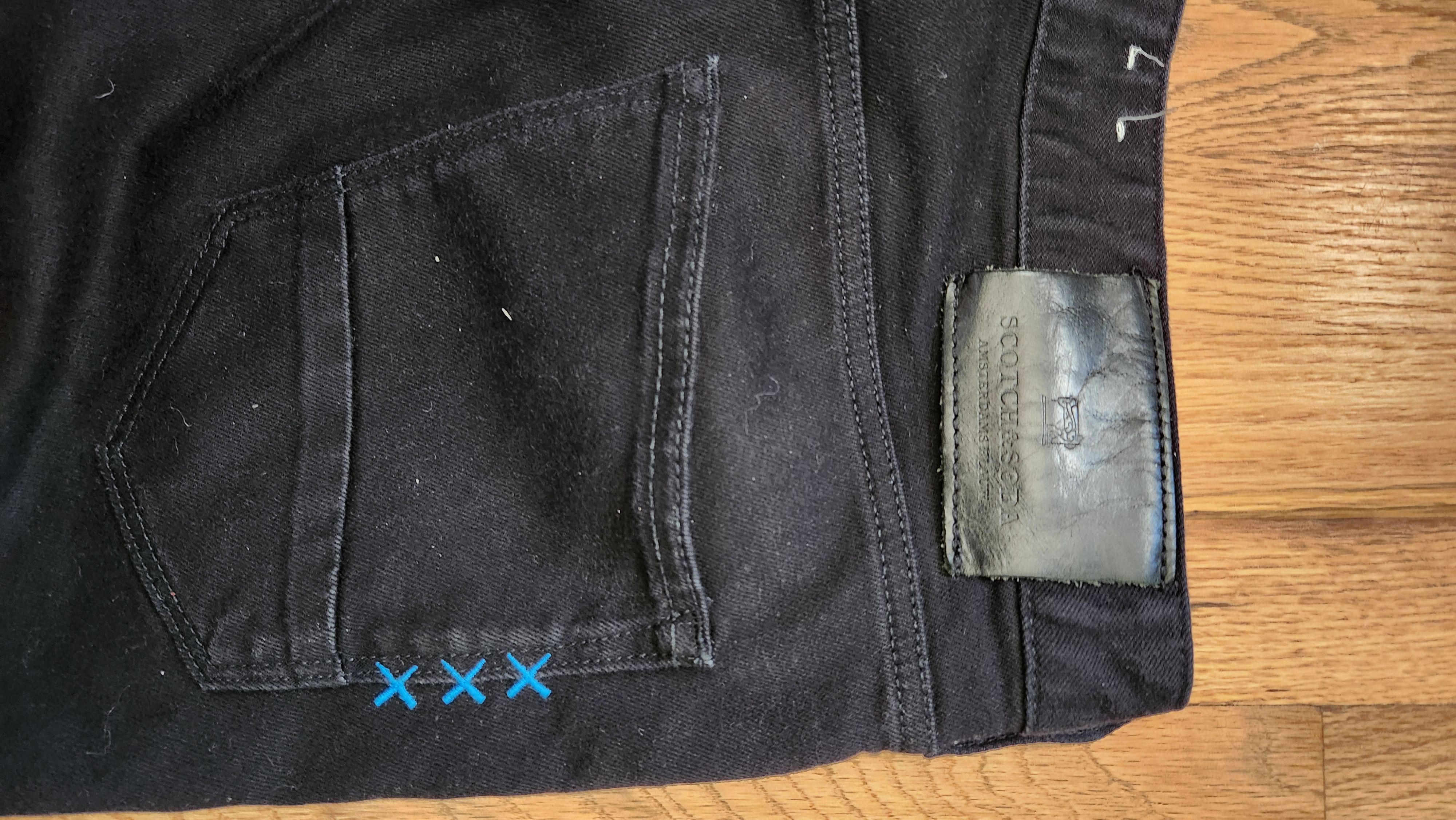 Scotch & Soda black slim jeans Size US 31 - 4 Thumbnail