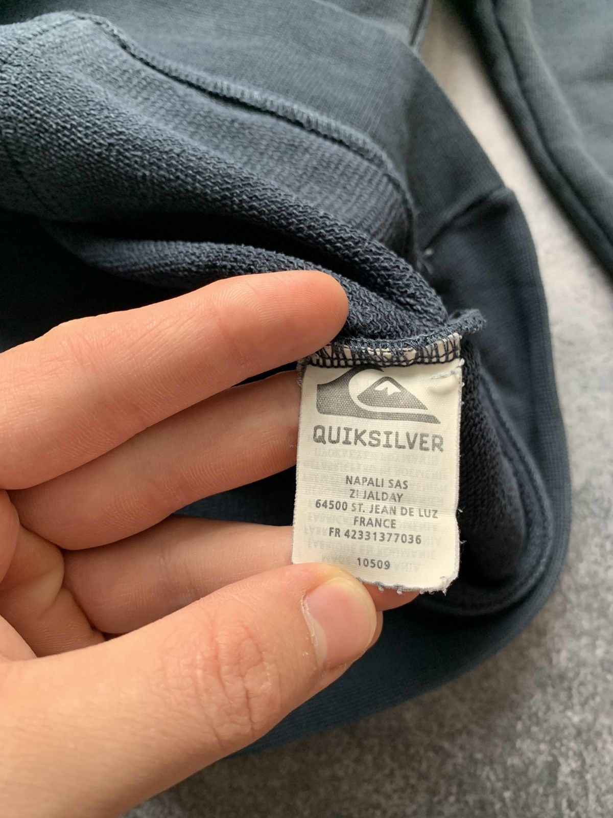 Quiksilver × Vintage Vintage Quiksilver Hoodie Size US XL / EU 56 / 4 - 8 Thumbnail