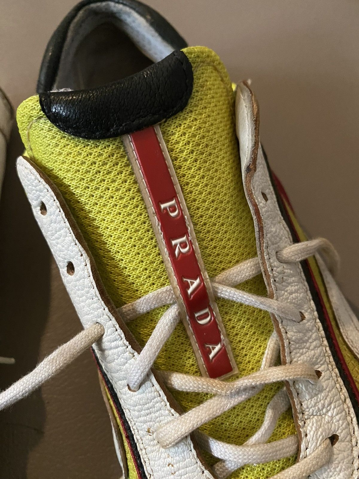 Prada Vintage prada montecarlo sneakers Size US 7 / EU 40 - 12 Thumbnail