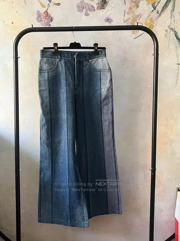 Chanel L Size Blue Denim Women’s Jeans .