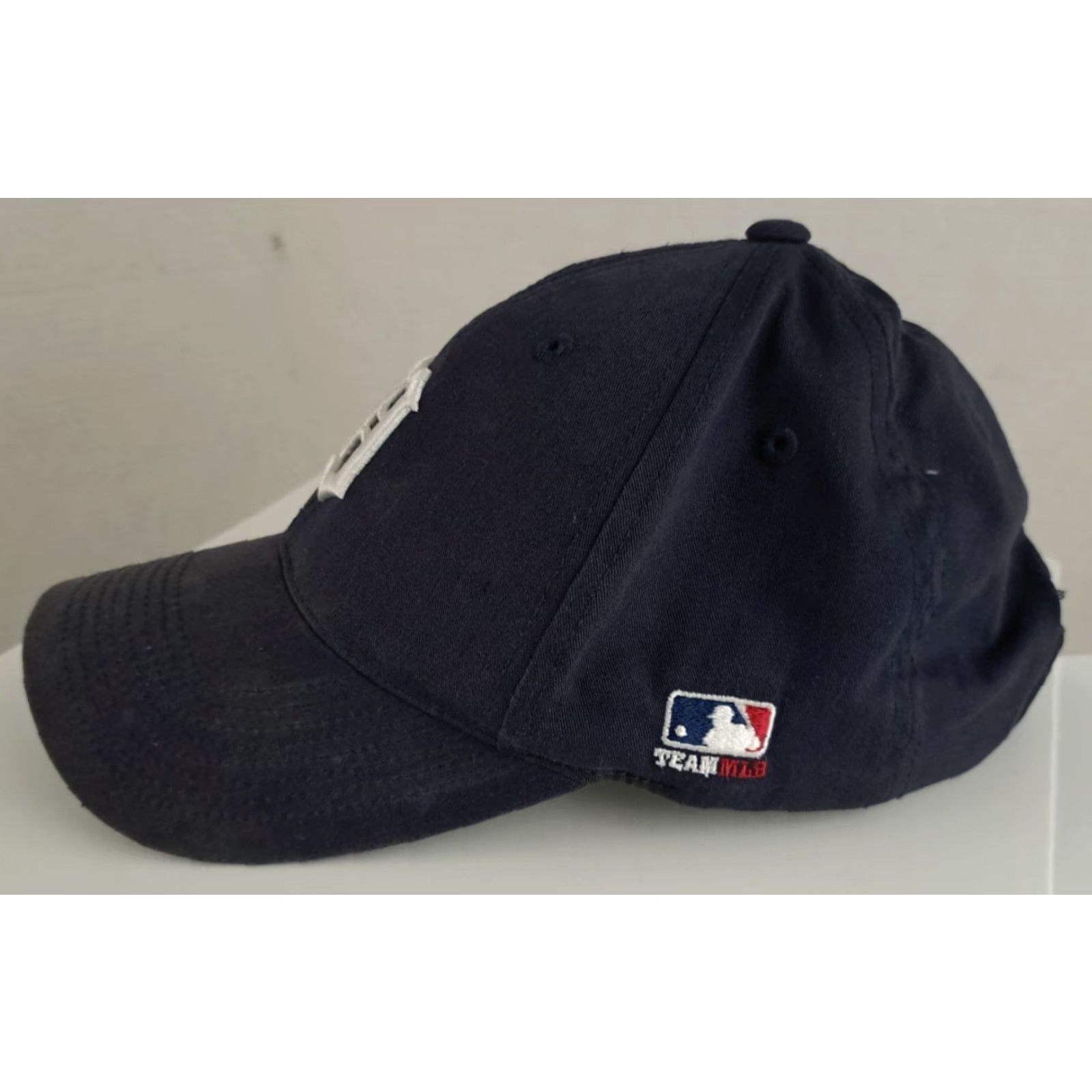 MLB VINTAGE Outdoor Cap Baseball Hat Adjustable Unisex Adults One Size Cotton Canvas Blue MLB Detroit Tigers Cap Size ONE SIZE - 6 Thumbnail