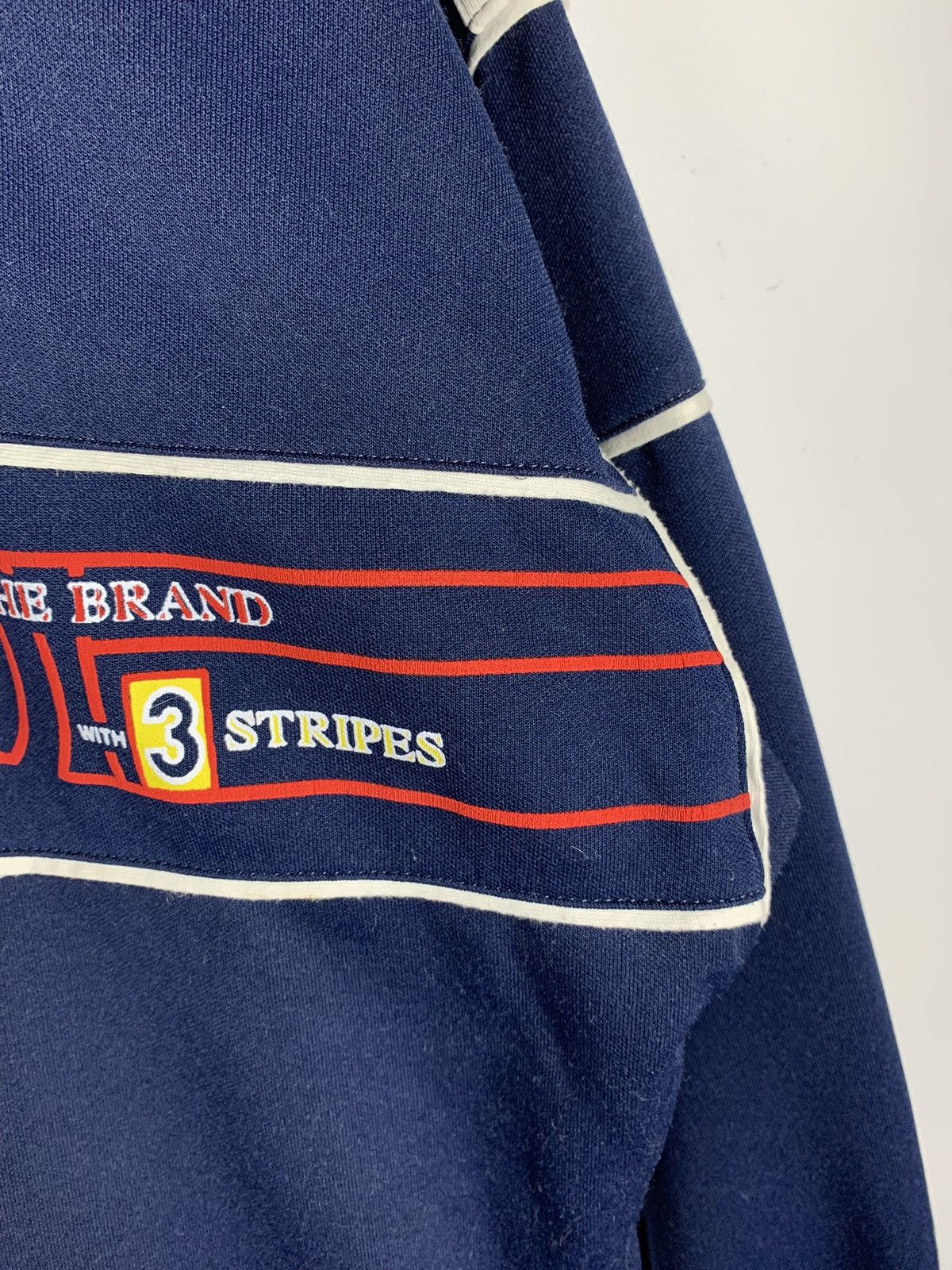 Adidas Adidas Afcat Vintage Retro Track Jacket 3-Stripes Size M Size US M / EU 48-50 / 2 - 12 Thumbnail