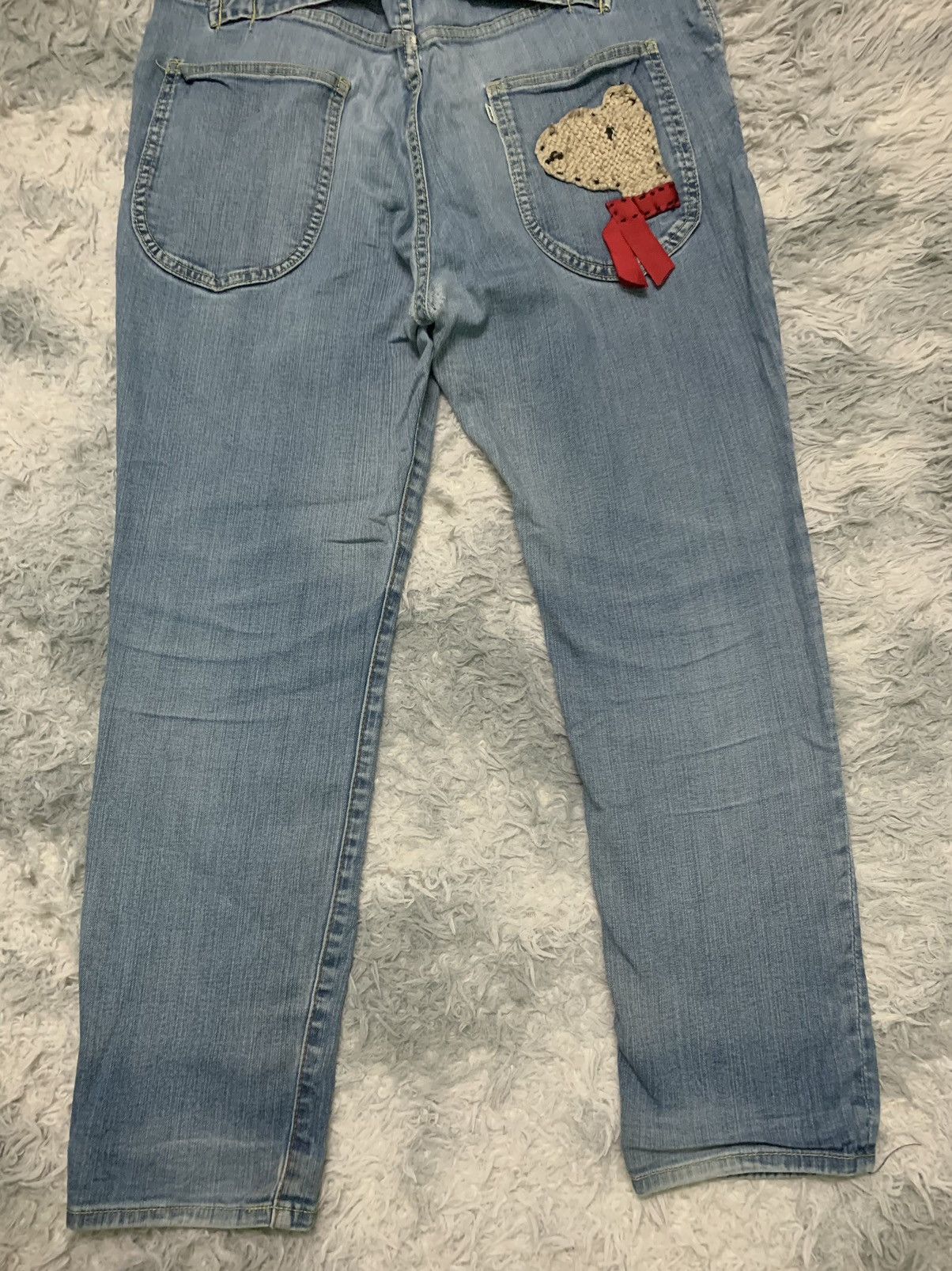Issey Miyake × Japanese Brand × Ne-Net RARE ISSEY MIYAKE DENIM BUCKLE BACK Size US 31 - 11 Thumbnail