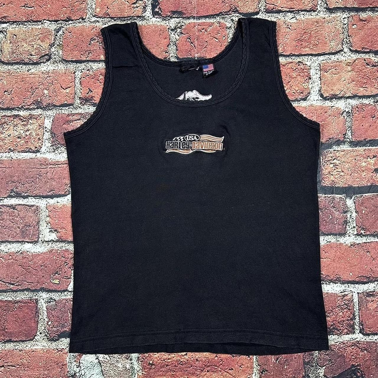 Harley Davidson Vintage Harley Davidson Tank Top Biker Cyber Grunge Size M / US 6-8 / IT 42-44 - 1 Thumbnail