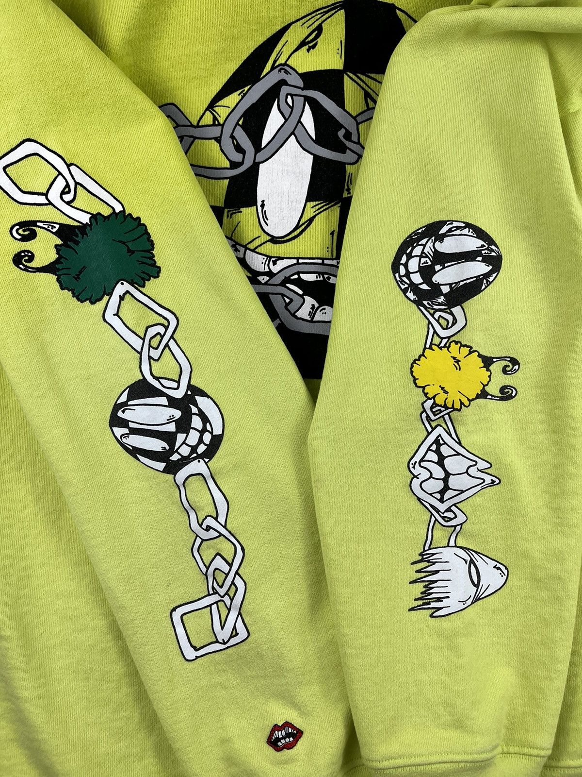 Chrome Hearts Chrome Hearts Matty Boy Chain Link Lime Green Hoodie Size US L / EU 52-54 / 3 - 6 Thumbnail
