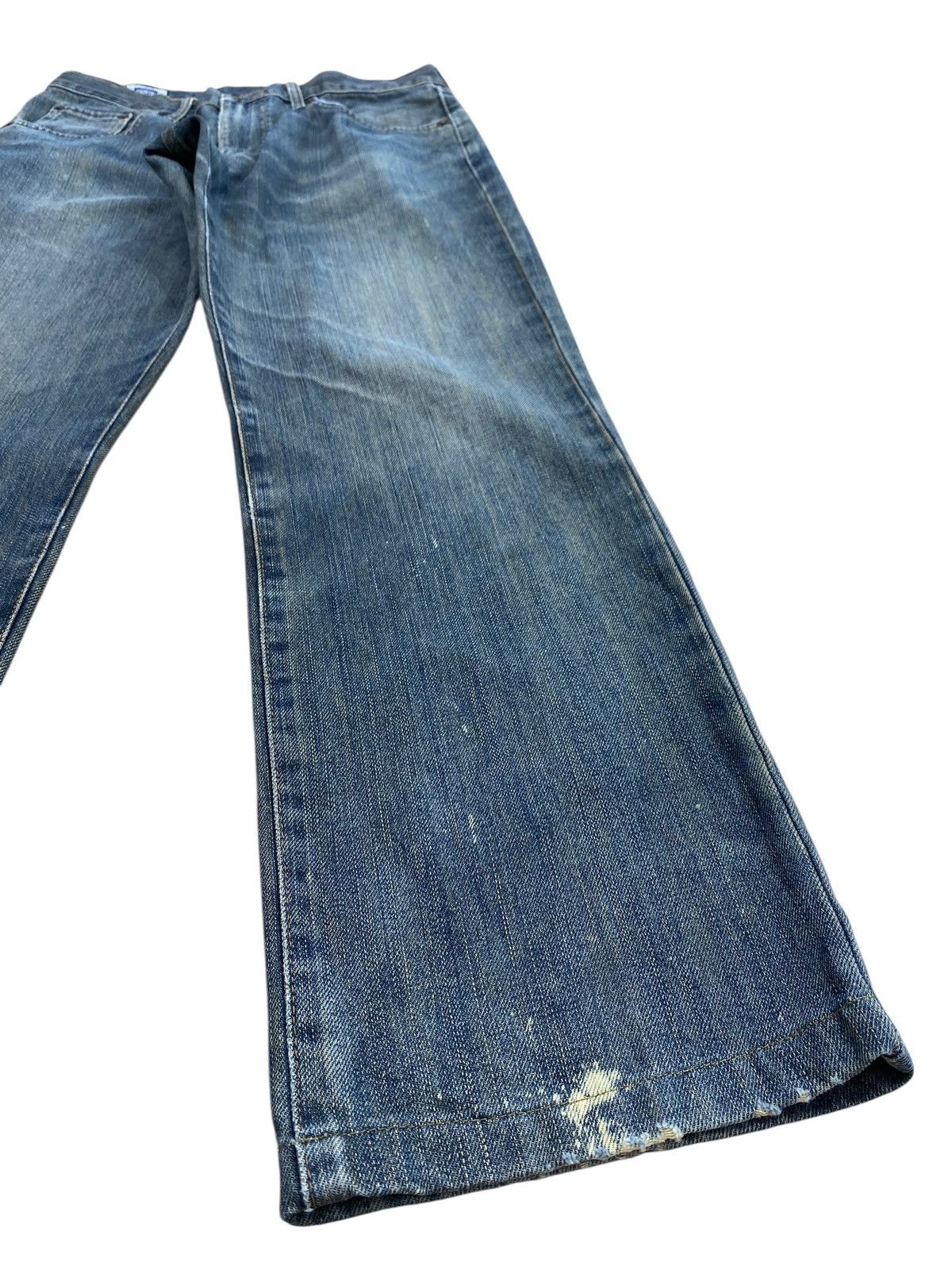 Edwin Edwin Brand Faded Wash Ripped Style Loose Jeans Size US 30 / EU 46 - 8 Thumbnail