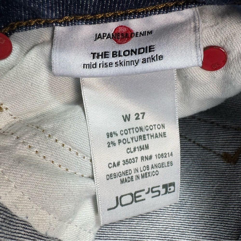 Joe's Joe's Jeans Blondie Mid-Rise Skinny Ankle Jeans in Coppola Size 27" / US 4 / IT 40 - 8 Thumbnail