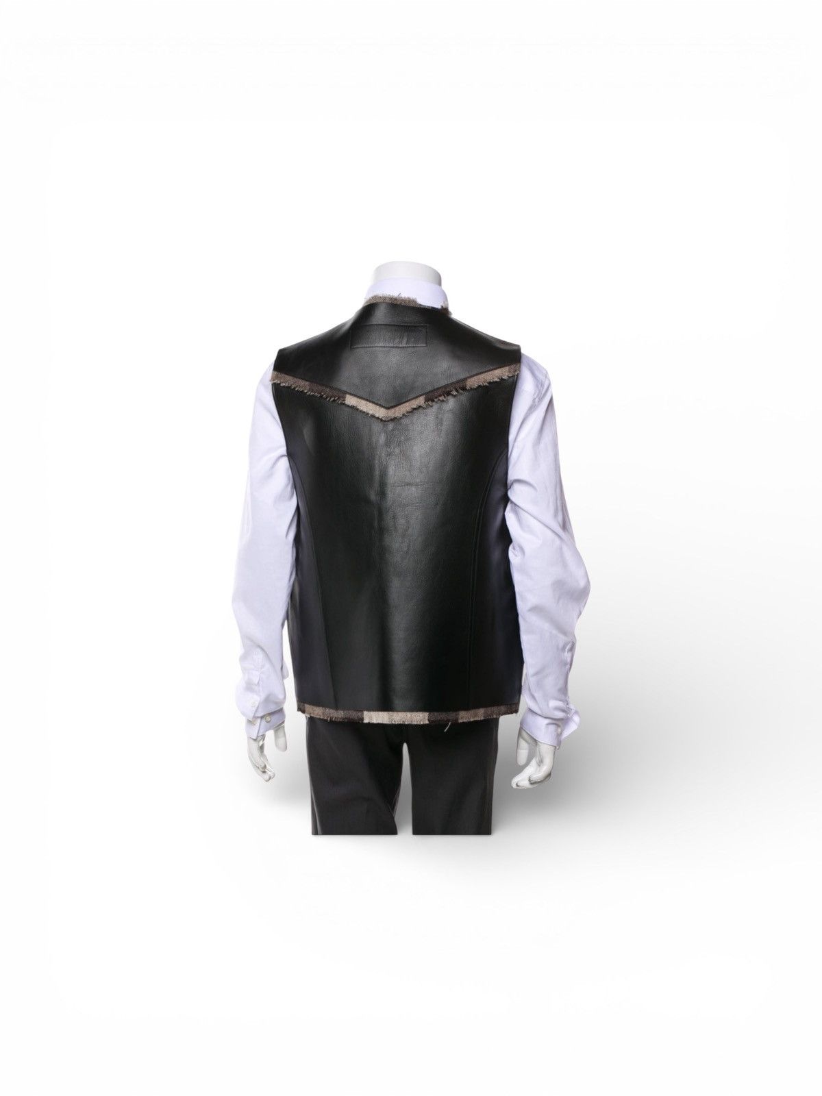 Acne Studios Acne Studios Calf Leather Vest Size US XXL / EU 58 / 5 - 3 Thumbnail