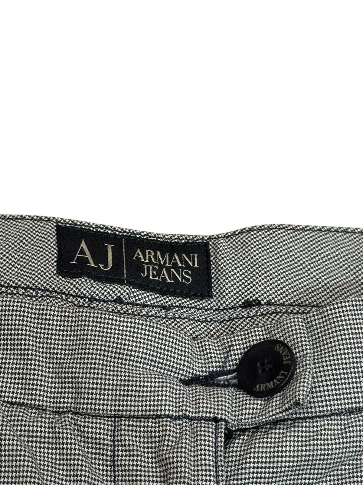 Armani × Giorgio Armani × Vintage Armani Jeans Badge Logo Jeans Trousers Chino W28 L28 Size 28" / US 6 / IT 42 - 2 Thumbnail