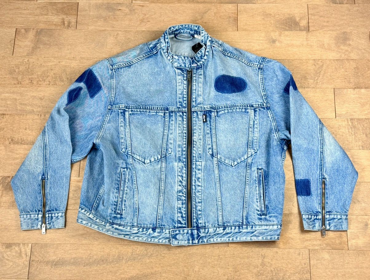 Ambush Design DDP New AMBUSH X LEVI’S Denim Moto Biker Jacket XL Size US XL / EU 56 / 4 - 14 Thumbnail