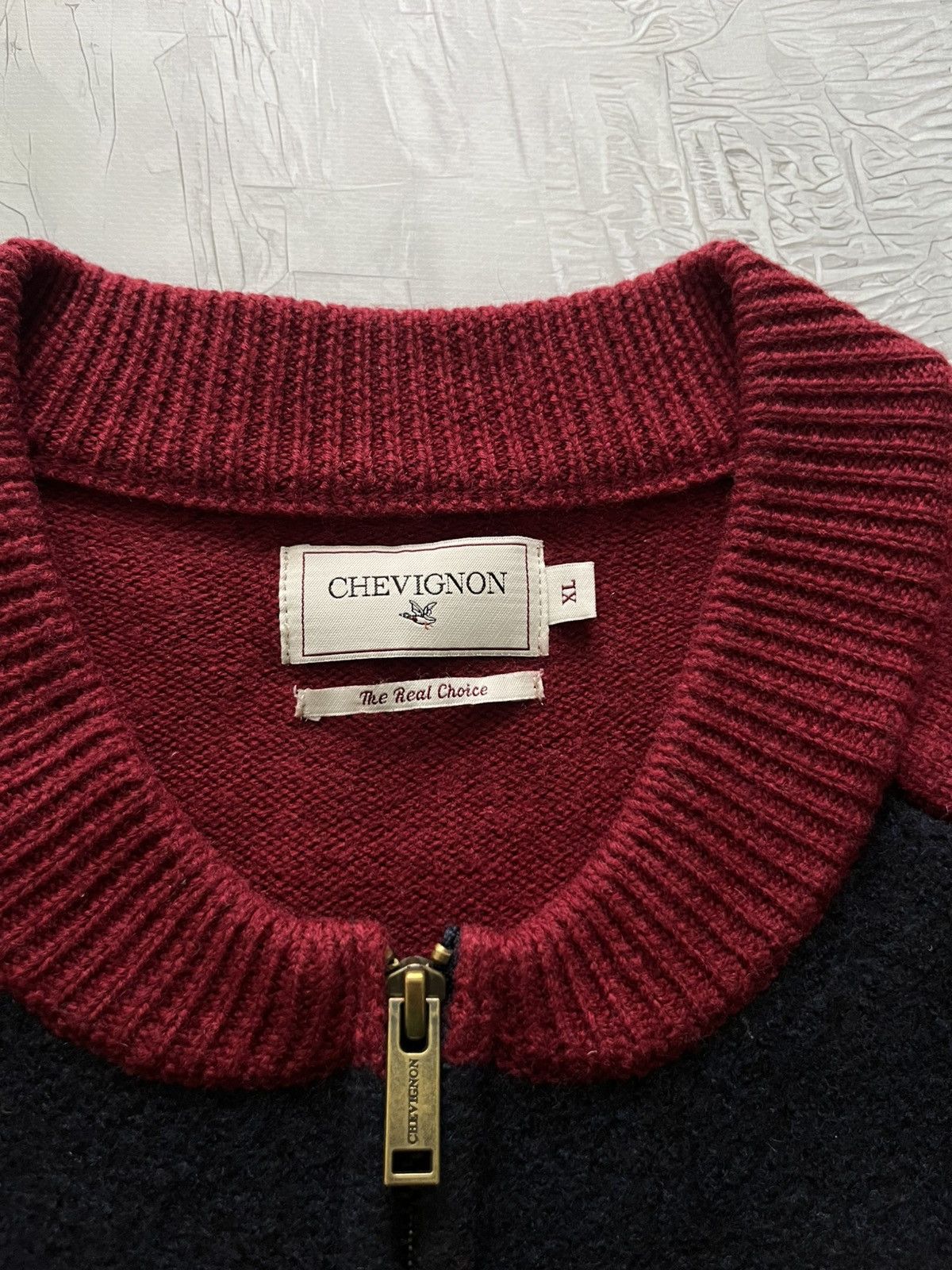 Chevignon Chevignon Wool Knitwear Sweatshirt Used Size M-L Size US M / EU 48-50 / 2 - 6 Thumbnail