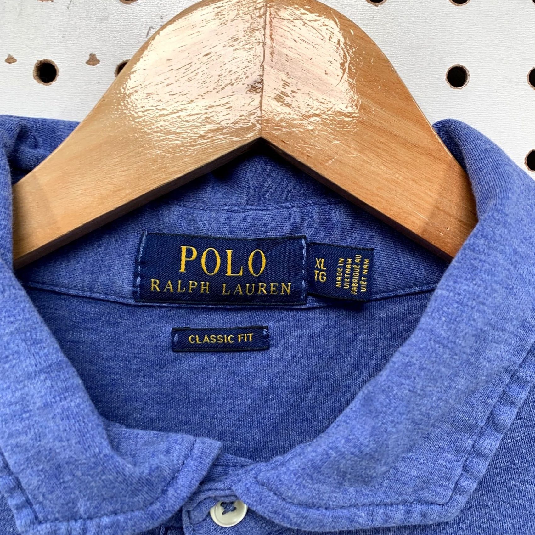 Polo Ralph Lauren Polo Ralph Lauren Shirt Mens XL Blue White Pony Collared Casual Size US XL / EU 56 / 4 - 6 Thumbnail