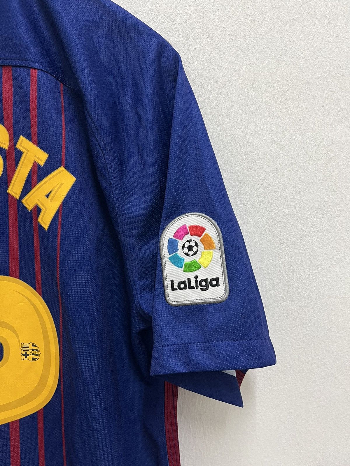 Nike SPECIAL EDITION‼️ Barcelona 2017/18 Iniesta Infinity Jersey Size US L / EU 52-54 / 3 - 2 Thumbnail