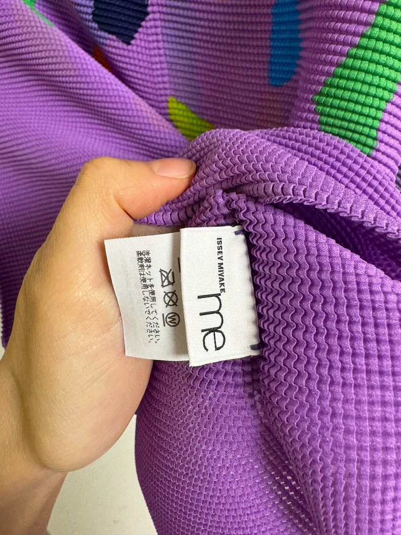 Issey Miyake issey miyake size:one size Purple high-necked long-sleeved Size XXS / US 00 / IT 34 - 3 Thumbnail