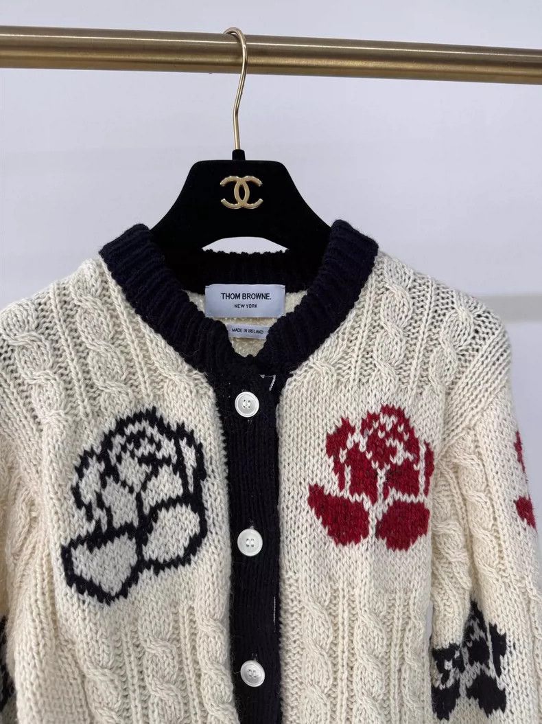 Thom Browne Thom Browne A wool knit cardigan Size M / US 6-8 / IT 42-44 - 5 Thumbnail