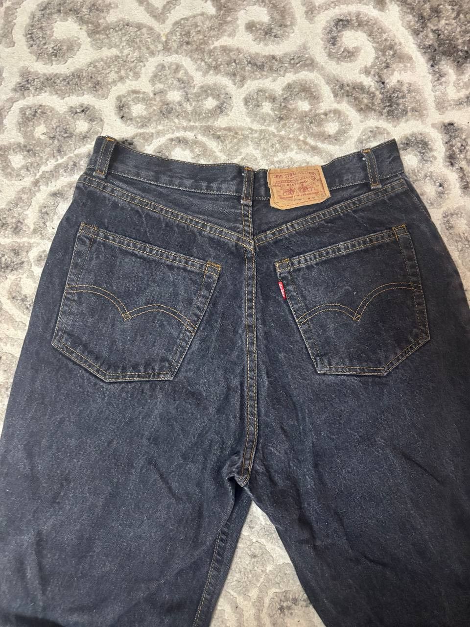 Levi's Vintage Clothing Vintage Levi's 901 High Waisted Skinny Jeans 90s-RARE FRANCE Size 31" - 5 Thumbnail