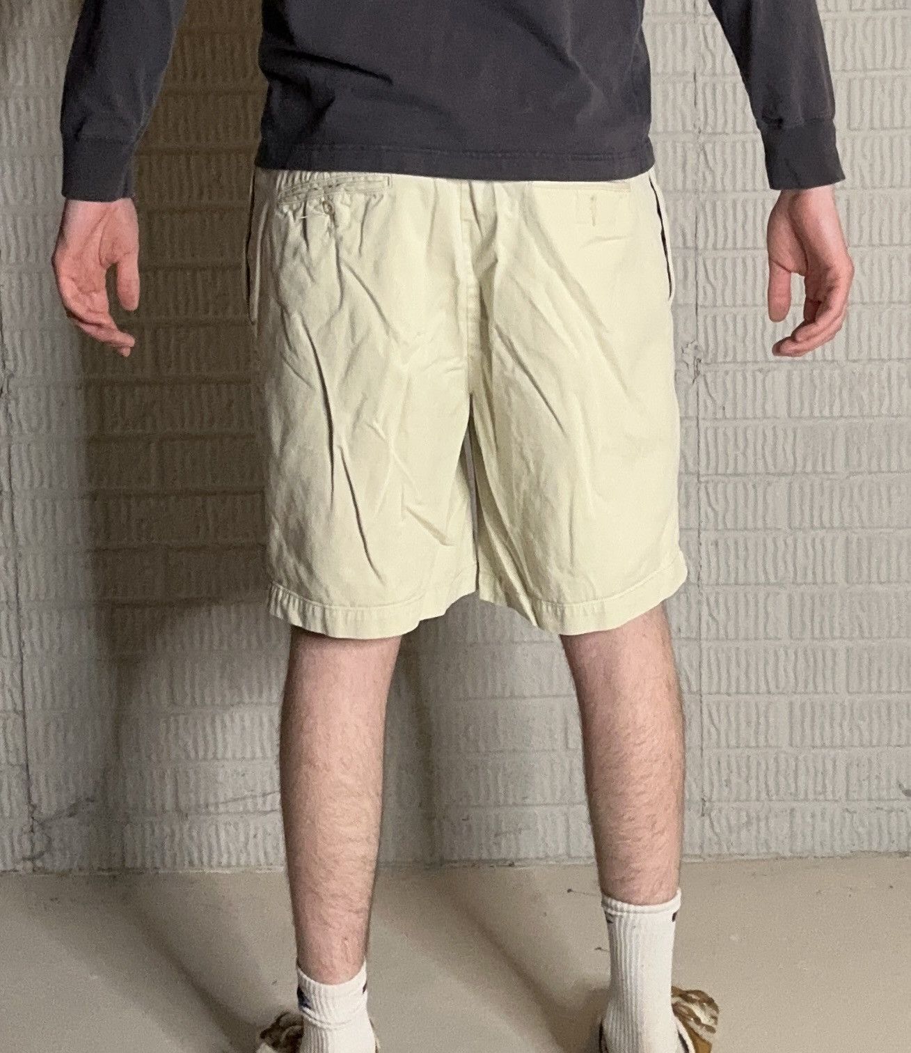 Polo Ralph Lauren Vintage Polo Ralph Lauren Pleated Shorts Size US 35 - 2 Thumbnail