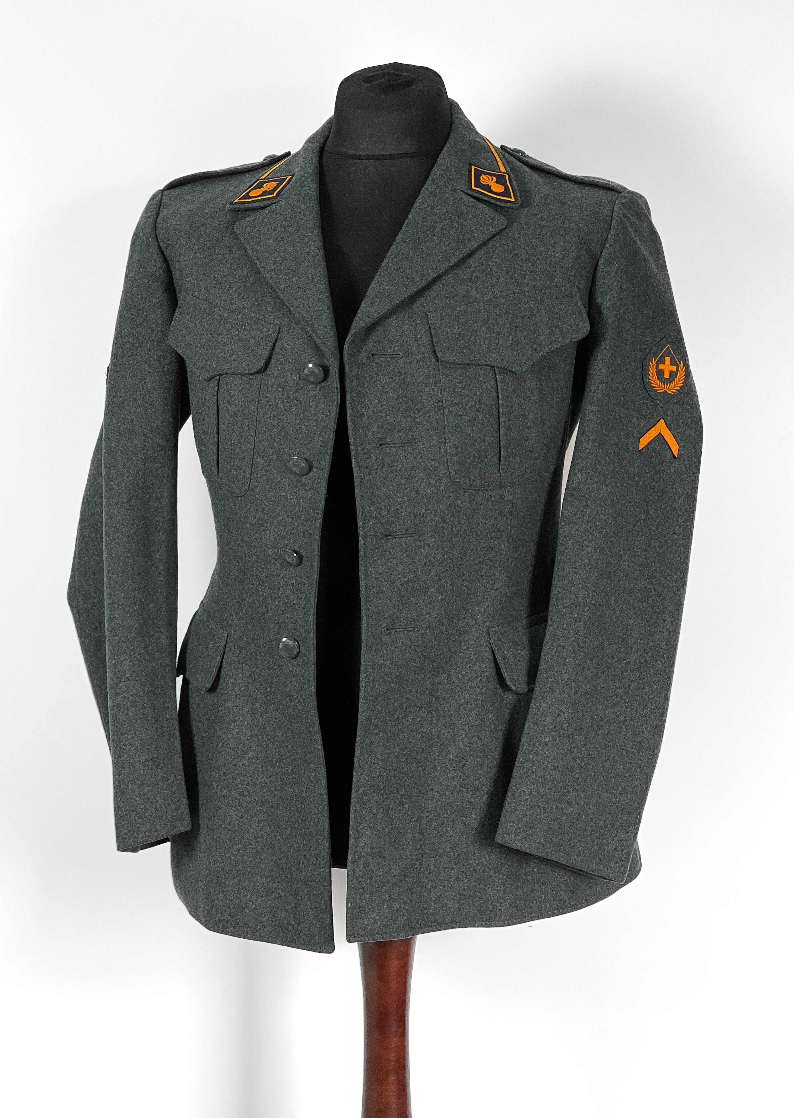 Other Military Swiss Army Men`s Tunic (70-80`s) Size 42R - 1 Thumbnail