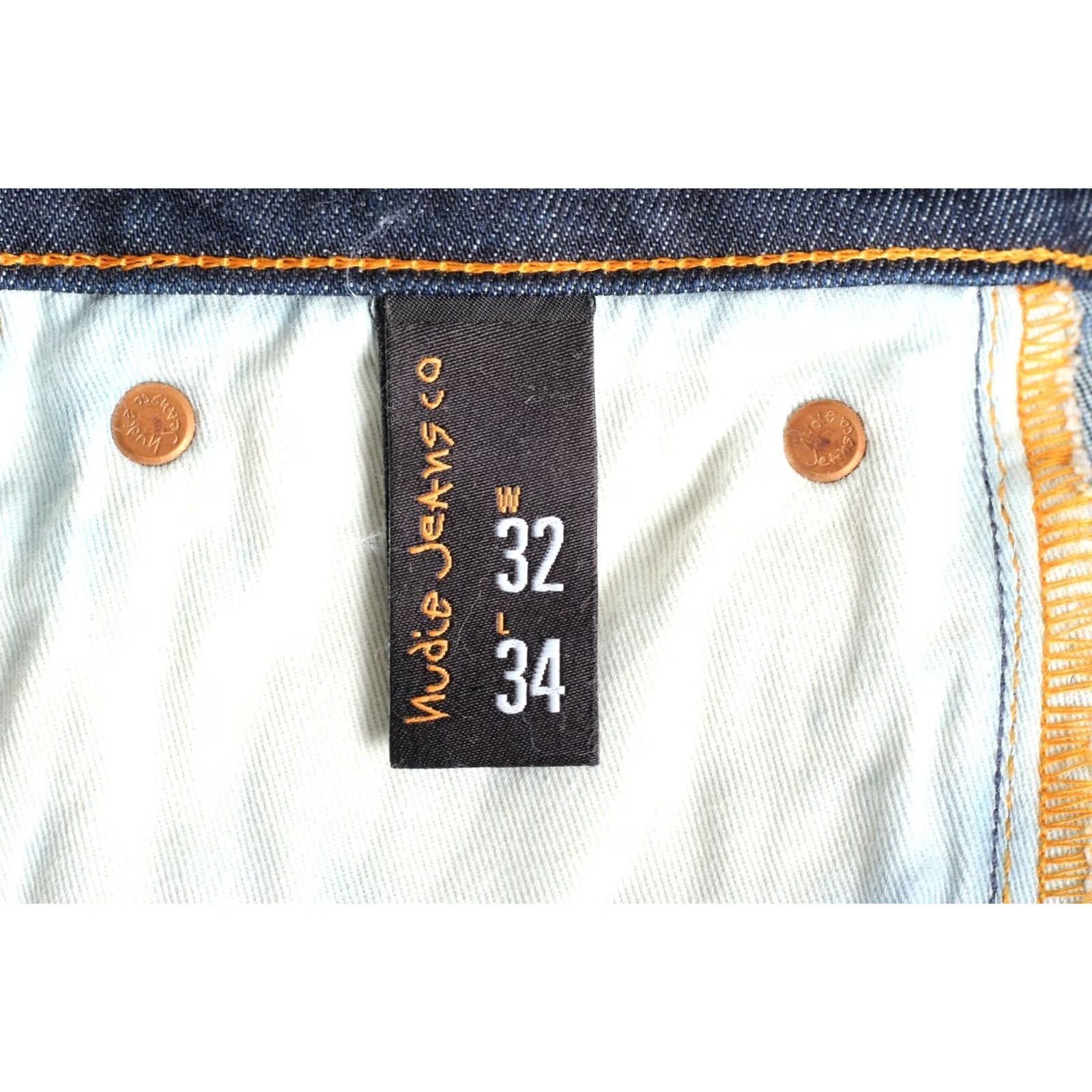 Nudie Jeans NUDIE JEANS Lean Dean Dry 16 Dips Slim Taper Jeans Men Size W32 L34 DZ6705 Denim Blue Regular 32/34 Size US 32 / EU 48 - 7 Thumbnail