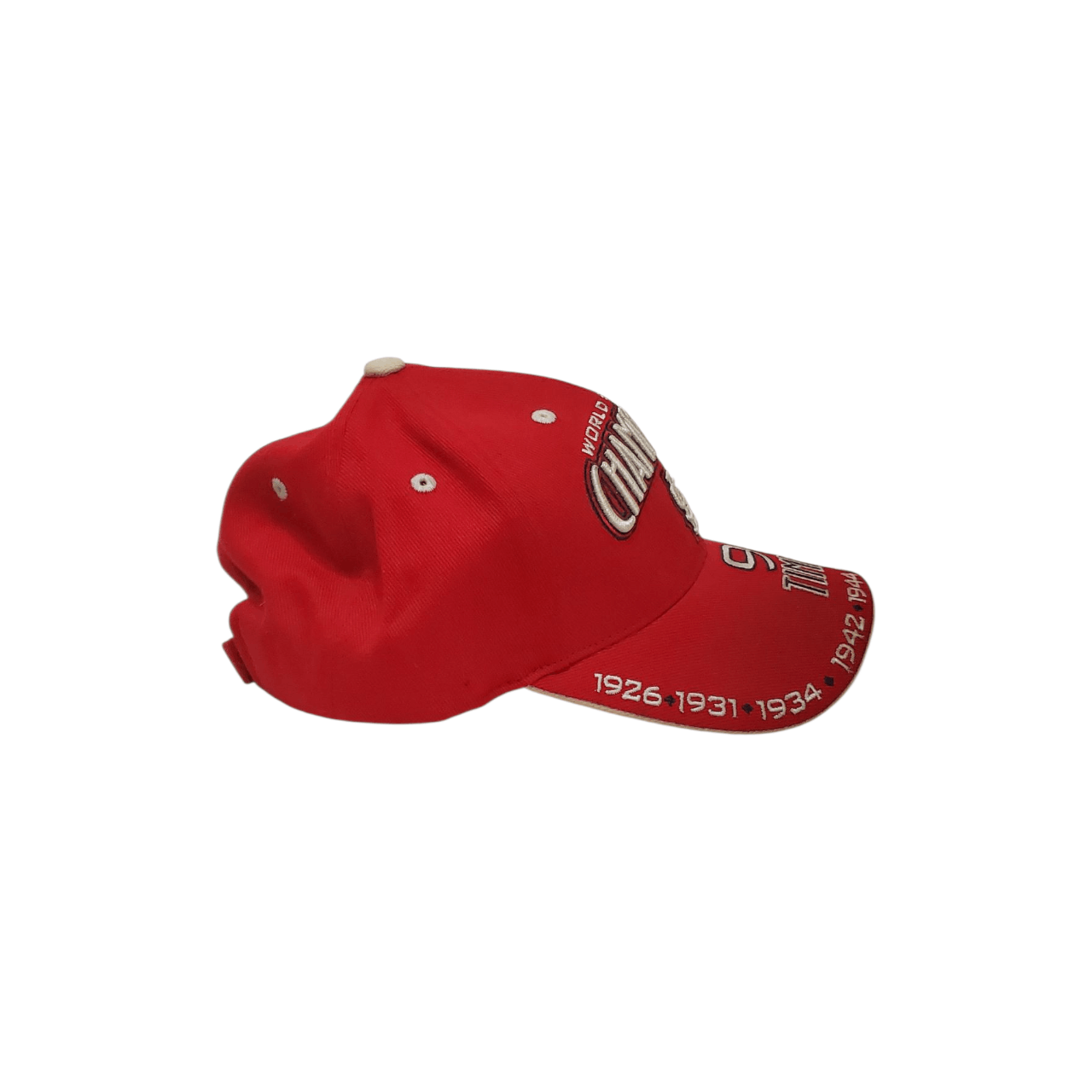 MLB × Vintage 90s St. Louis Cardinals Championship History Strapback Hat Size ONE SIZE - 4 Thumbnail