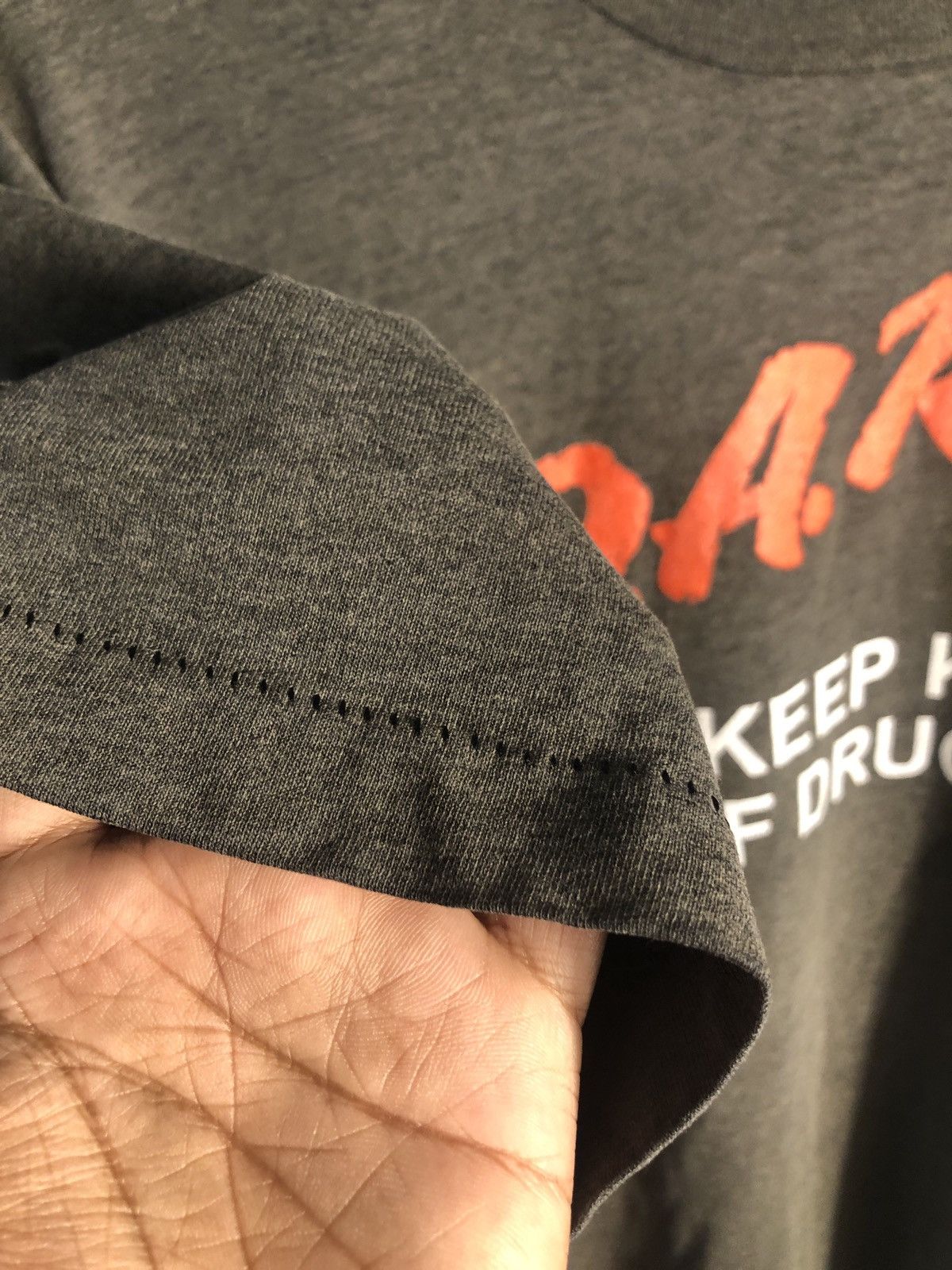 D.A.R.E × Vintage D.A.R.E. To Keep Kids of Drugs Vintage 80s Tee Size US XL / EU 56 / 4 - 5 Thumbnail