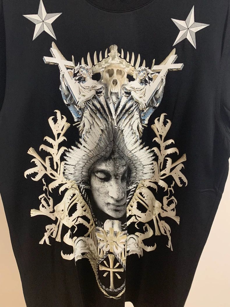 Givenchy Givenchy GVC Skull Mirror Short Sleeve 2506-Nextarrow Size US S / EU 44-46 / 1 - 3 Thumbnail
