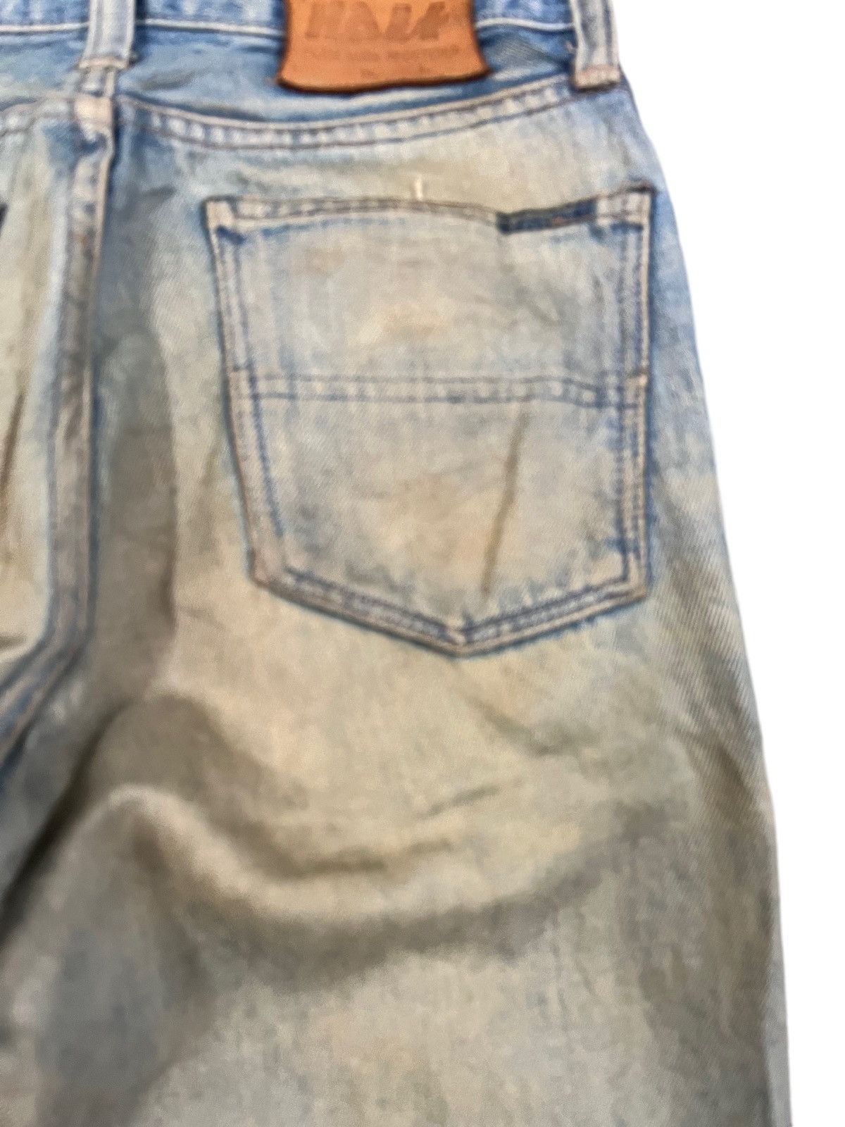 Le Grande Bleu (L.G.B.) Vintage Half Mudwash Distressed Denim Size US 28 / EU 44 - 10 Thumbnail